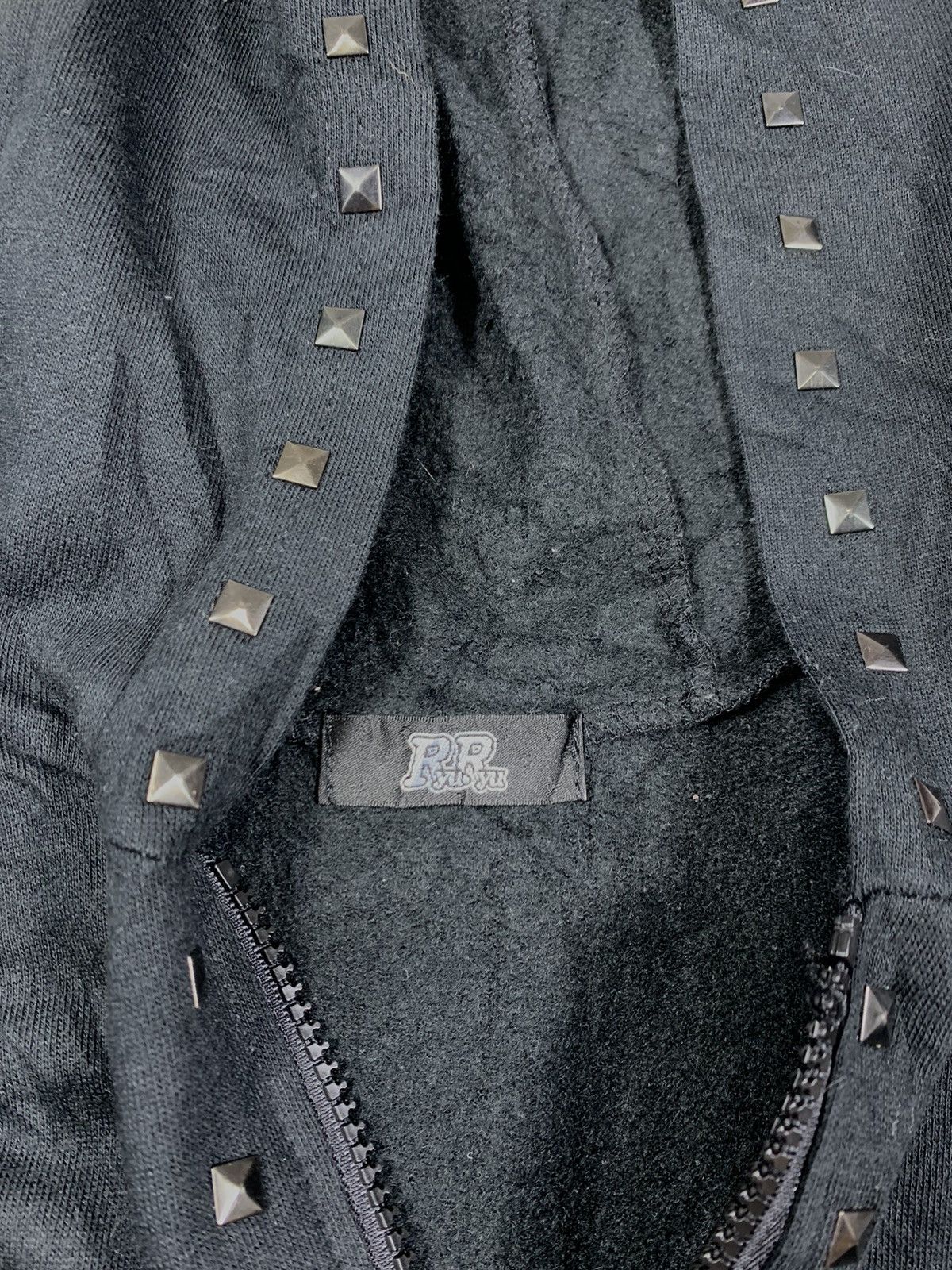 If Six Was Nine ❤️‍🔥BINDING OFFER❤️‍🔥 Japanese RyuRyu Studded Gothic Hoodie Size US M / EU 48-50 / 2 - 3 Thumbnail