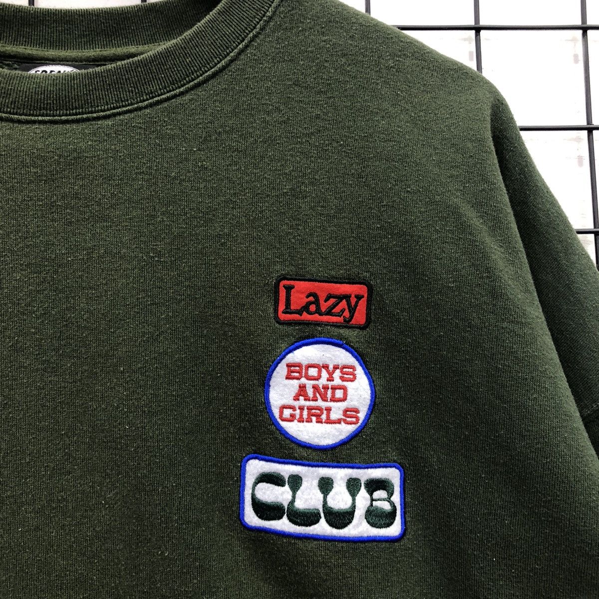 Japanese Brand Freak Store Patches Design Backhitt Sweatshirt Size US S / EU 44-46 / 1 - 7 Thumbnail