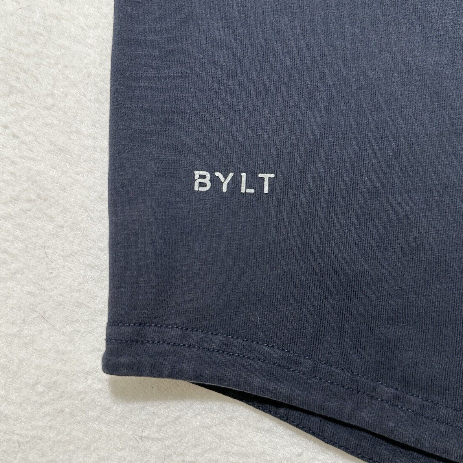 Other BYLT Small Drop Cut Lux Short Sleeve Athletic T Shirt Navy Size US S / EU 44-46 / 1 - 7 Thumbnail