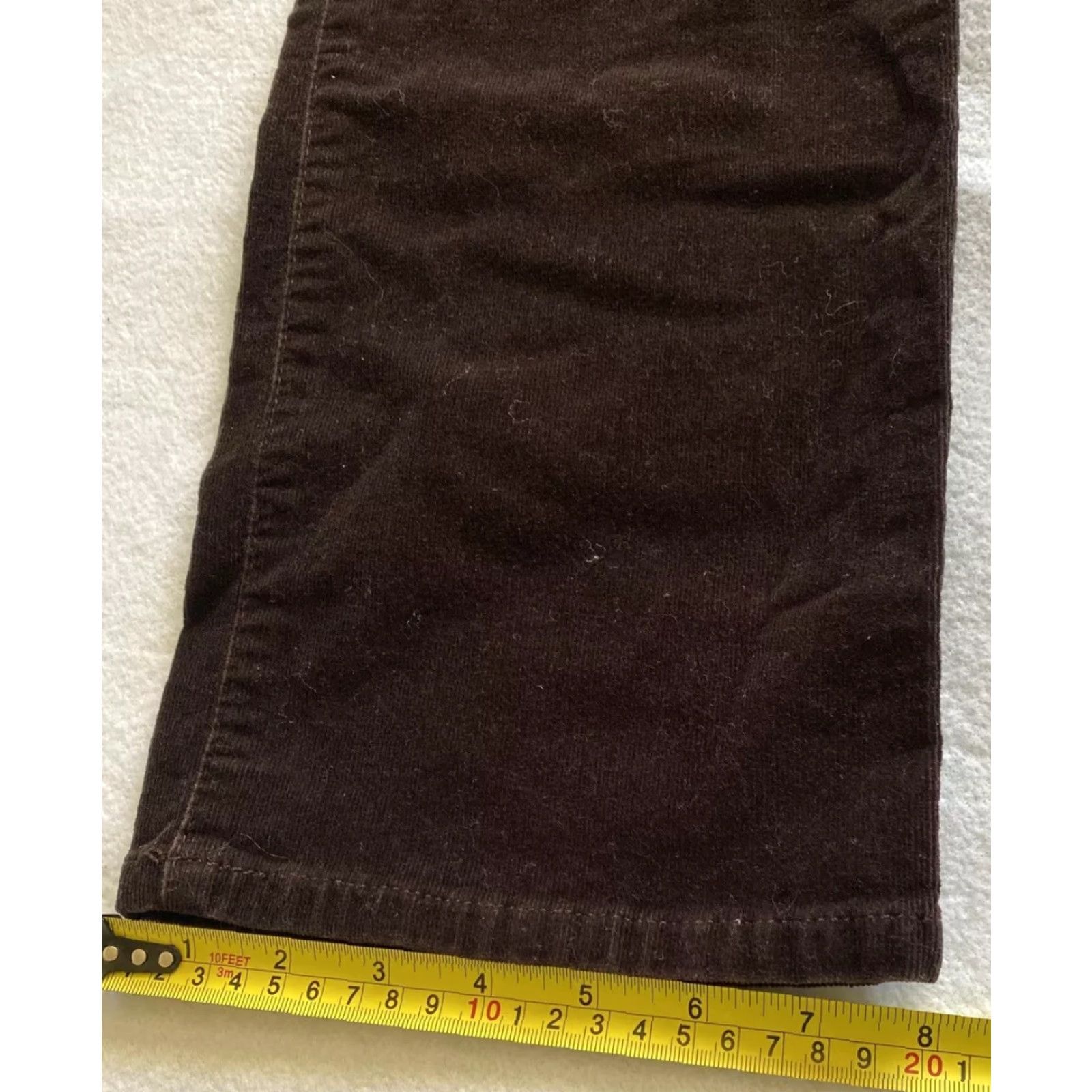 Chaps Chaps Pants Women’s 12P Brown Corduroy Bootcut Petites Cotton Blend Winter Casual Mens? Size 34" / US 12 / IT 48 - 7 Thumbnail