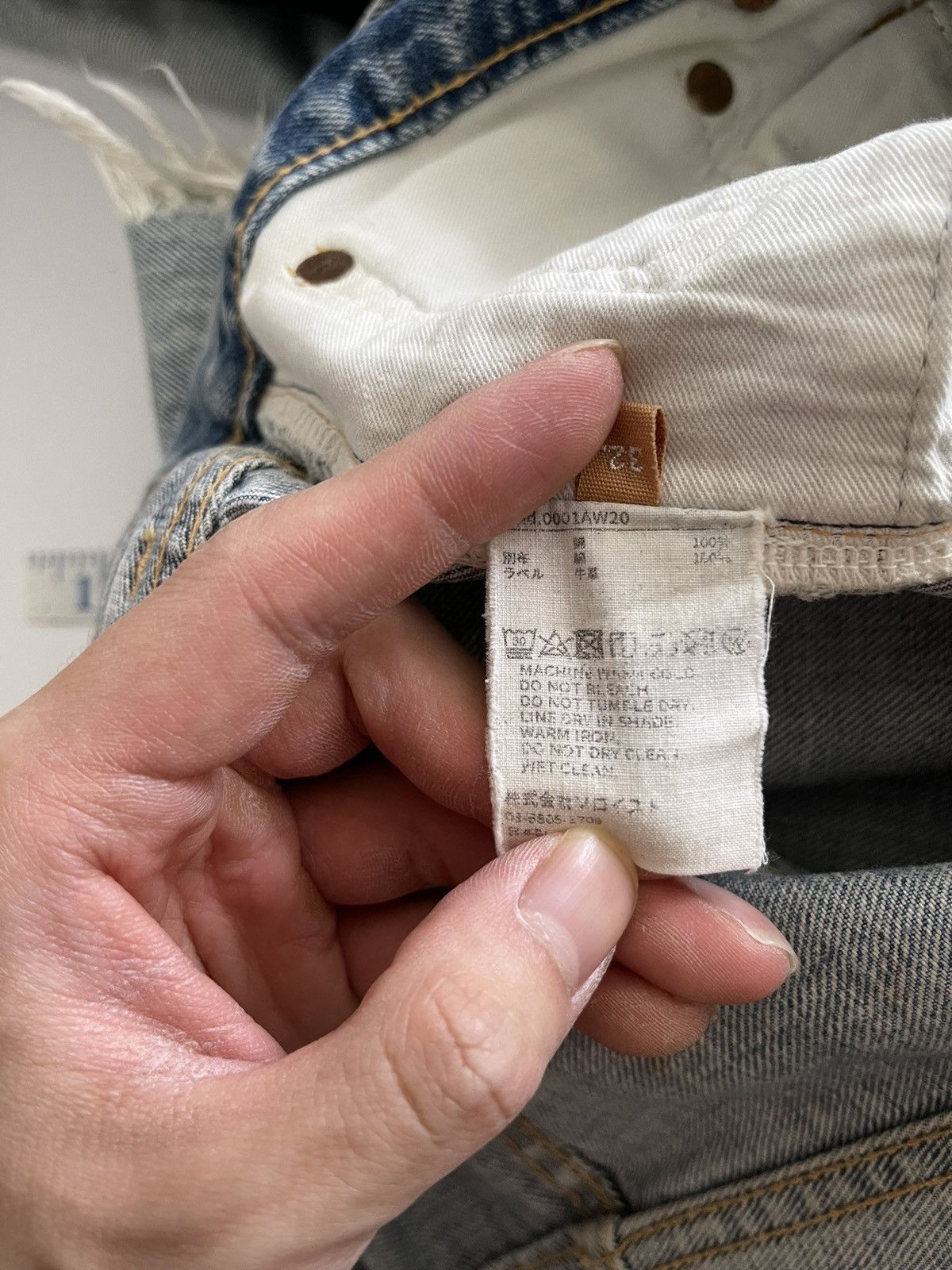 Takahiromiyashita The Soloist. TheSoloist x Minedenim Grunge Jeans Size US 32 / EU 48 - 4 Thumbnail