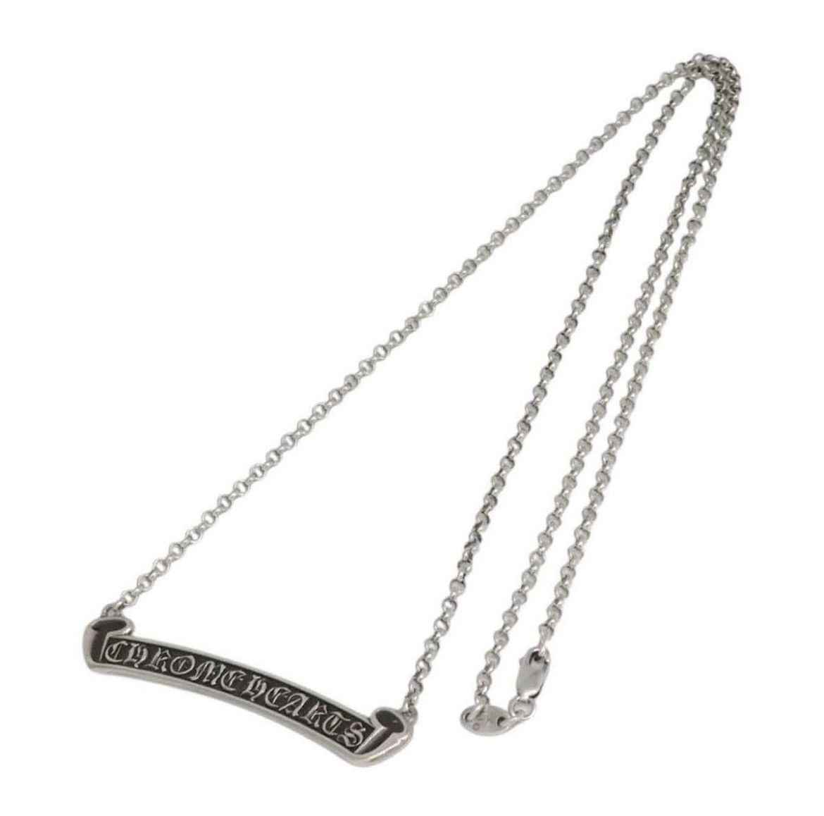 Chrome Hearts Chrome Hearts Scroll label necklace Neckchain Size ONE SIZE - 1 Thumbnail