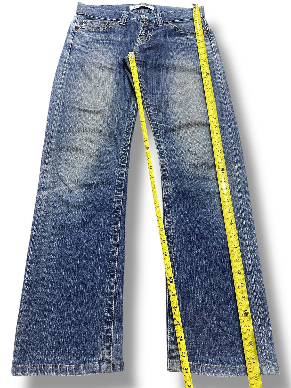 Japanese Brand Vintage Uniqlo With Baggy Loose Style With Faded Wash Size US 32 / EU 48 - 12 Thumbnail