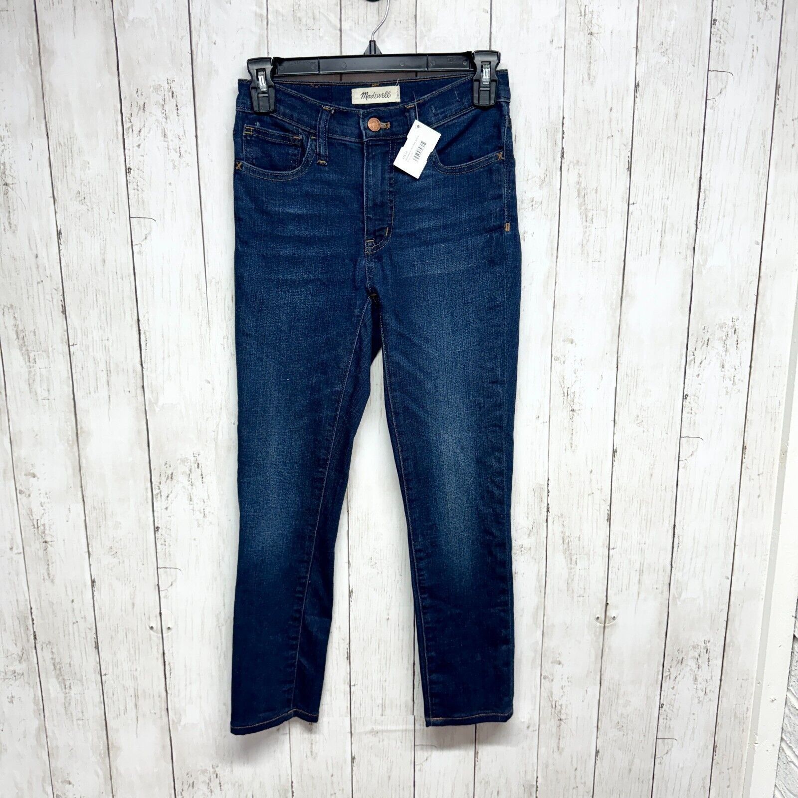 Madewell Madewell Jeans Size 24 9" Mid Rise Skinny Mid Rise Cotton Size 24" / US 00 / IT 34 - 1 Thumbnail
