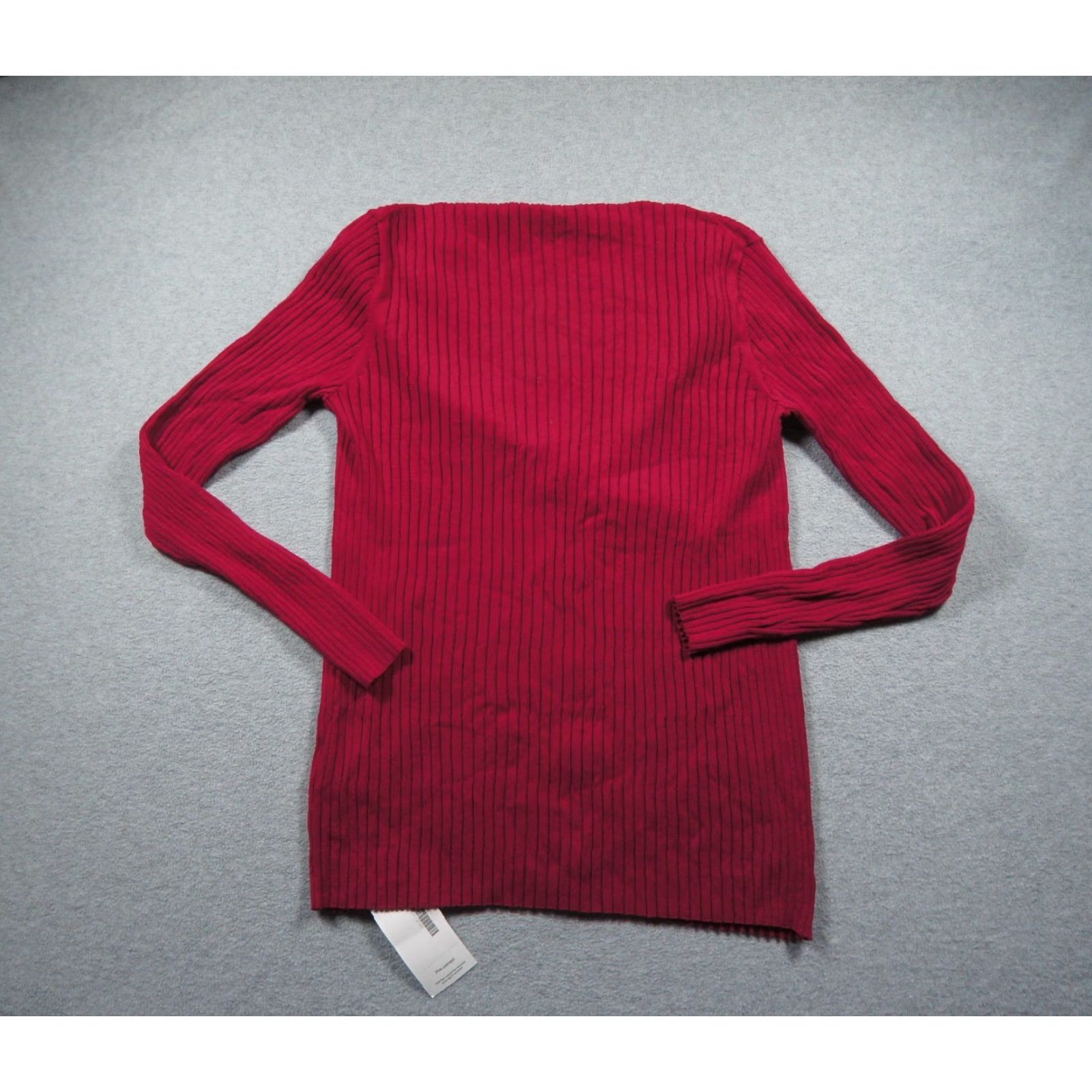 Vintage Lafayette 148 New York Sweater Cardigan Womens Small Red Long Sleeve Ribbed Knit V-Neck Fire Polyamide Viscose Shirt? Size S / US 4 / IT 40 - 5 Thumbnail