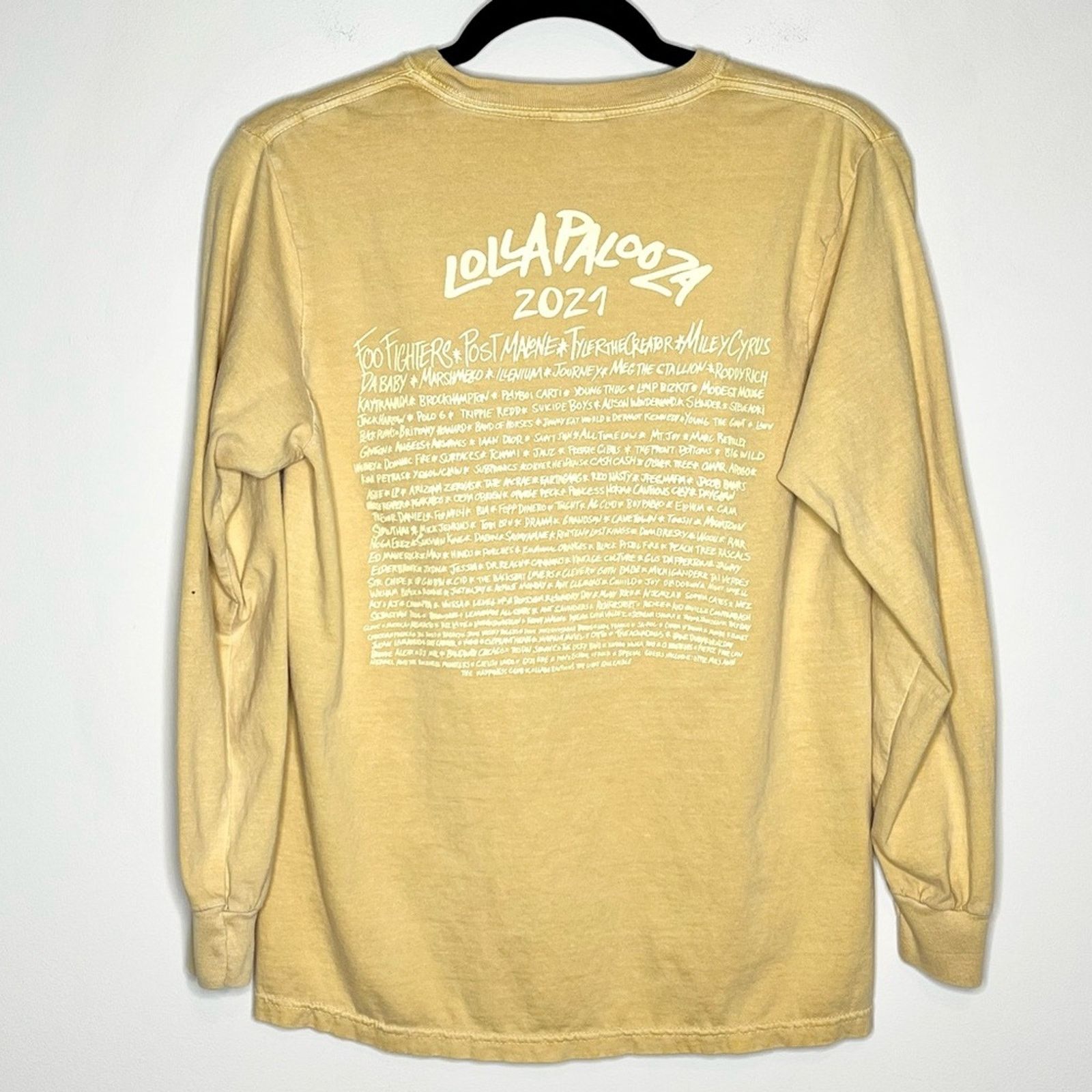 Other LOLLAPALOOZA 2021 yellow long sleeve festival t shirt Size US S / EU 44-46 / 1 - 2 Thumbnail
