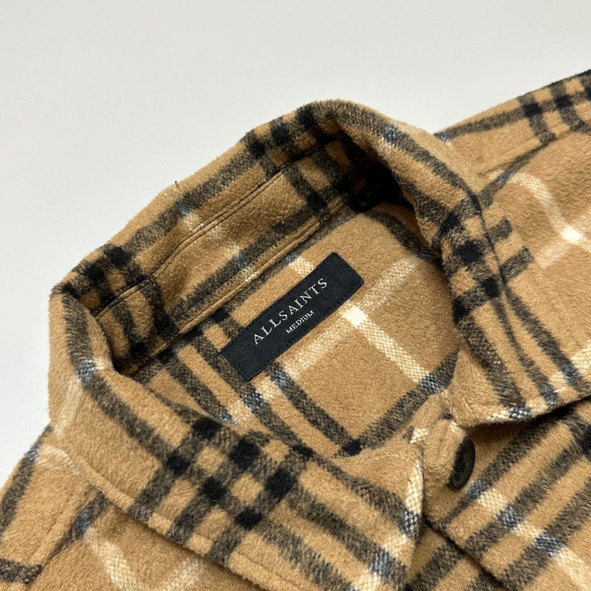 Allsaints Allsaints Berthold heavy checkered OverShirt Size US M / EU 48-50 / 2 - 4 Thumbnail