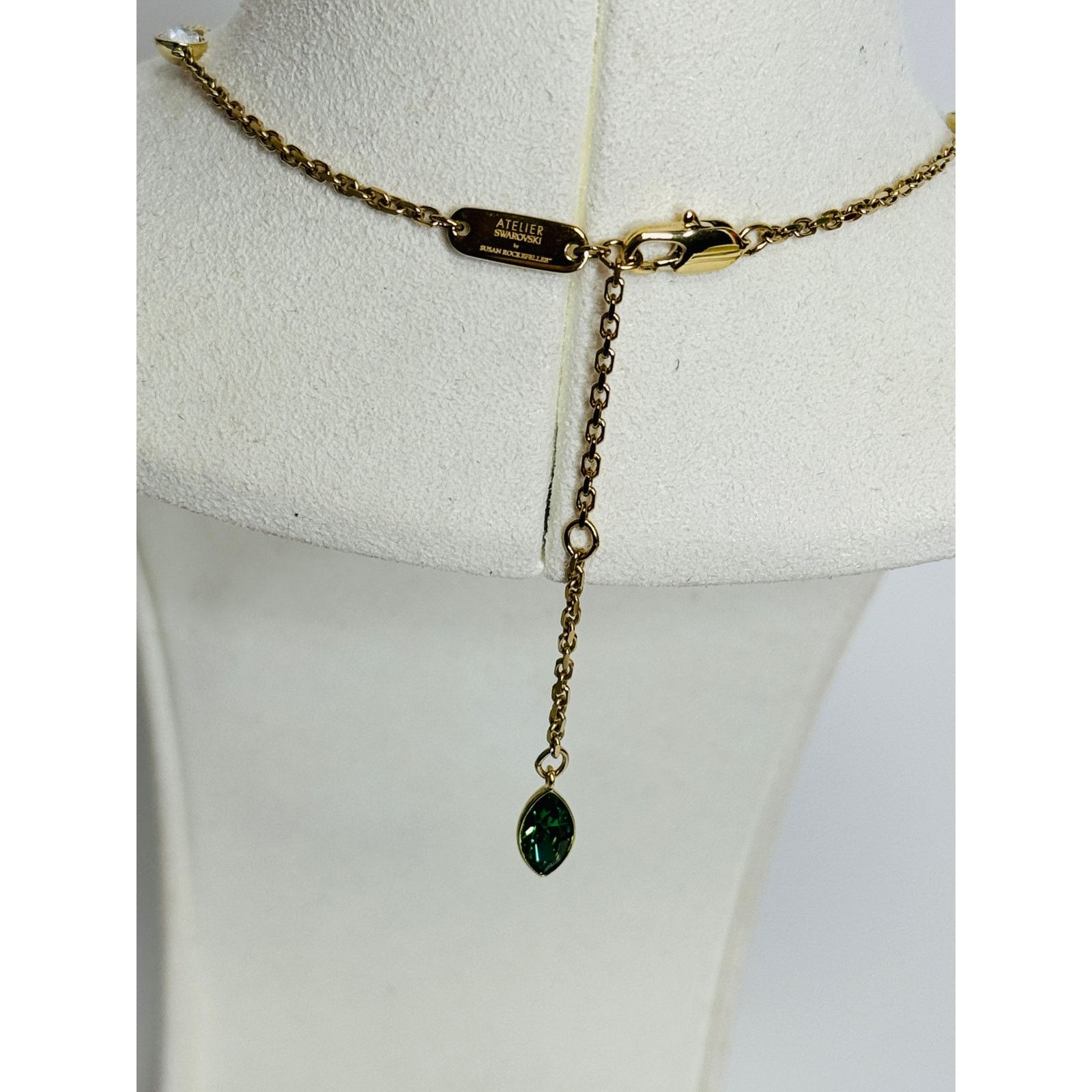 Swarovski Atelier Swarovski Beautiful Earth Necklace Green Size ONE SIZE - 3 Thumbnail