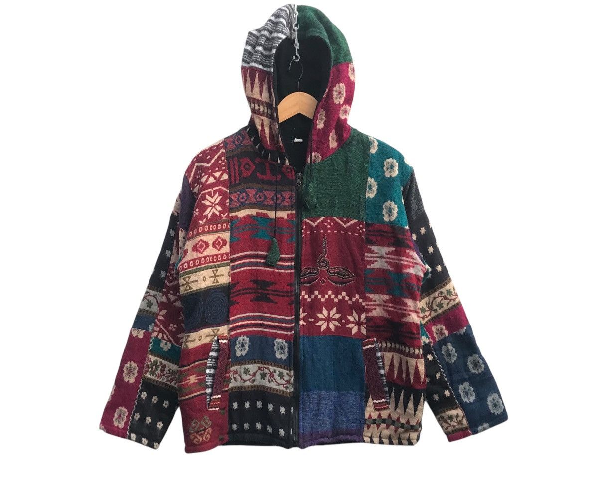 Other Pop Art Hoodie Patchwork Multicolour Sweater Size US M / EU 48-50 / 2 - 4 Thumbnail
