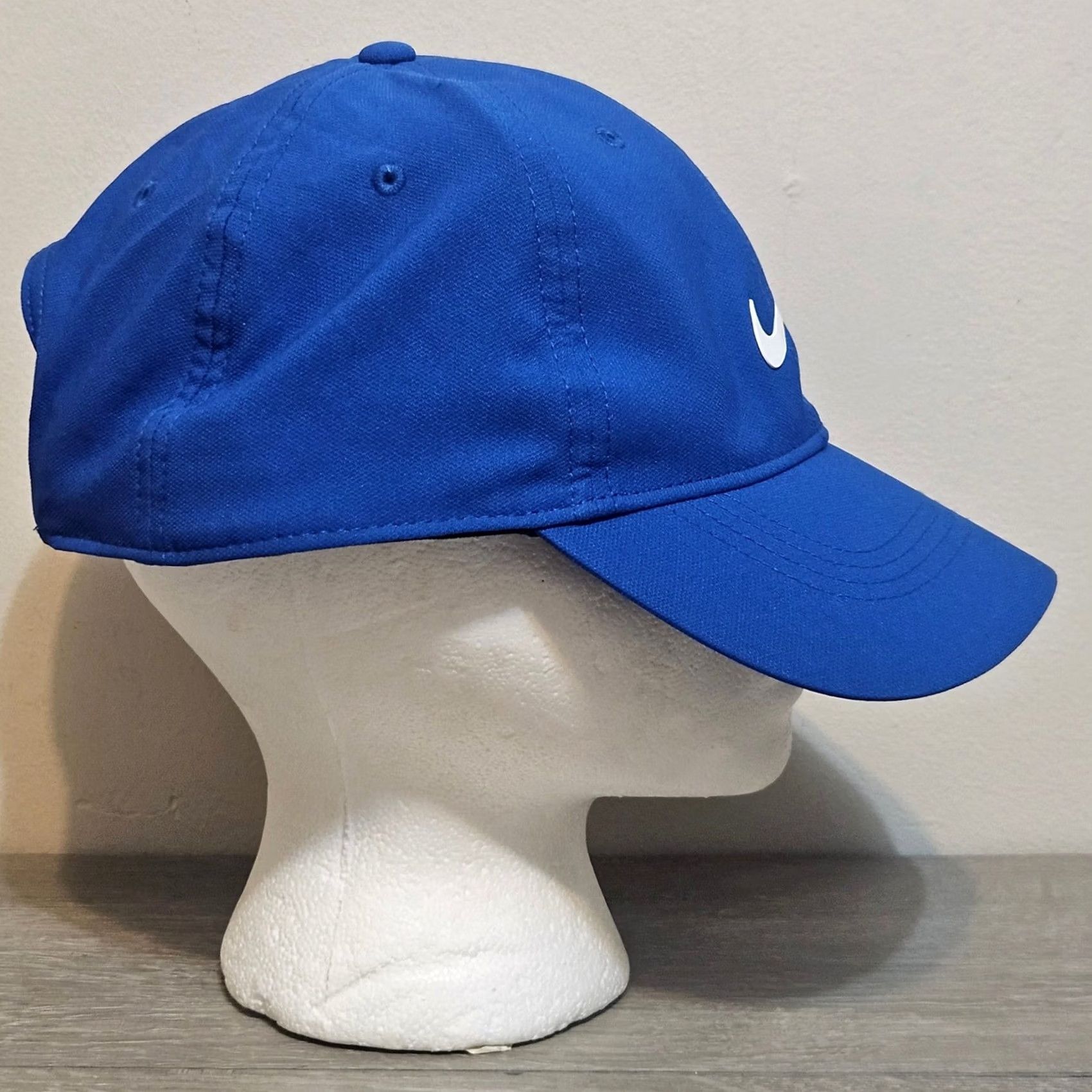 Nike Nike Golf Hat Blue Adult M/L Club Style FB6450 480 Dri Fit Snap Unisex Size ONE SIZE - 2 Thumbnail