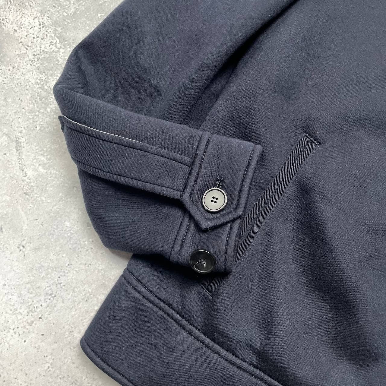 Paolo Pecora Paolo Pecora Milano Modal Collared Jacket Blue Size 50 Size US M / EU 48-50 / 2 - 9 Thumbnail
