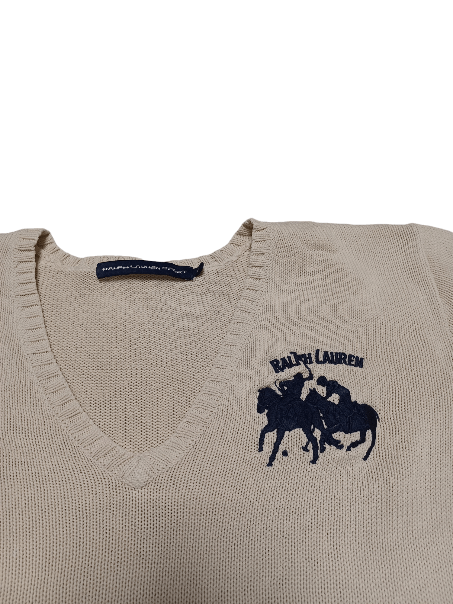 Ralph Lauren Sport VINTAGE POLO RALPH LAUREN SPORT EMBROIDERED LOGO SWEATER Size US M / EU 48-50 / 2 - 2 Thumbnail