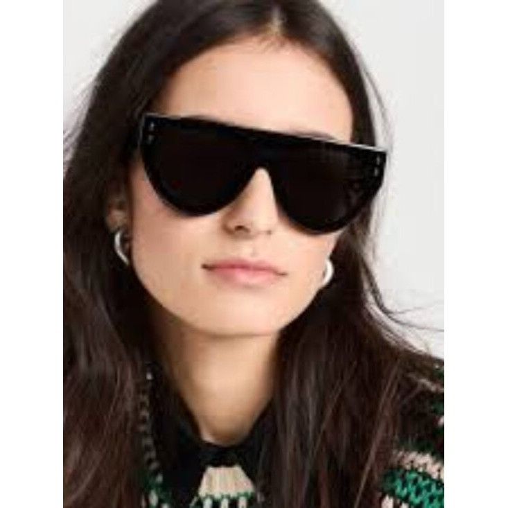 Isabel Marant Isabel Marant IM 0171/G/S 0807 IR Sunglasses Black Cat Eye Size ONE SIZE - 2 Thumbnail