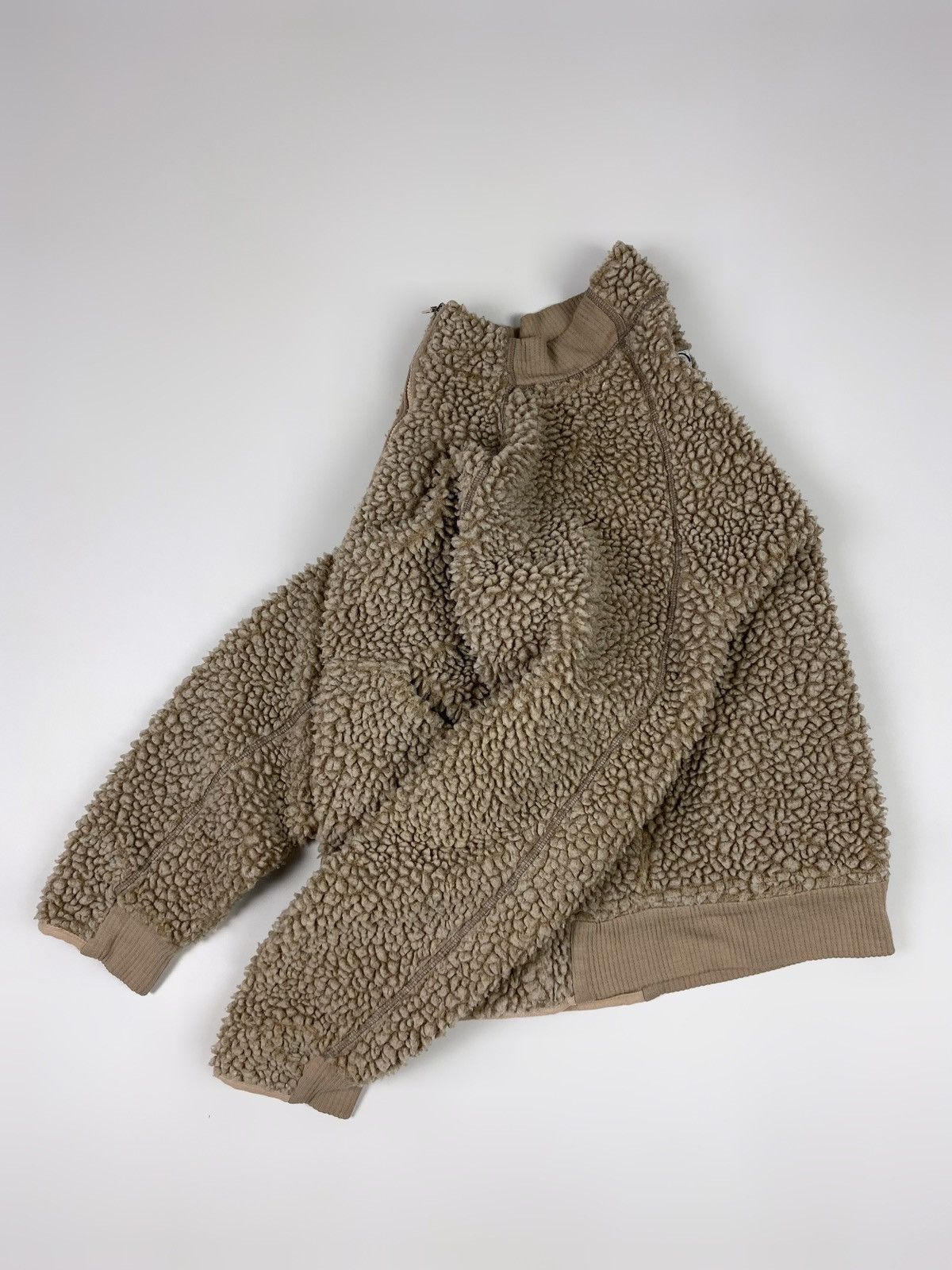 Vintage 1990’s Vintage Komodo London Boxy Deep Pile Sherpa Fleece Size US L / EU 52-54 / 3 - 9 Thumbnail