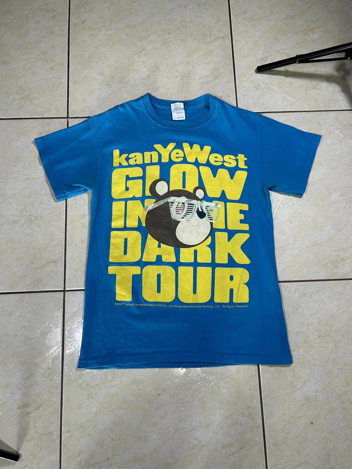 Kanye West Glow In The Dark Tour Tee | Grailed