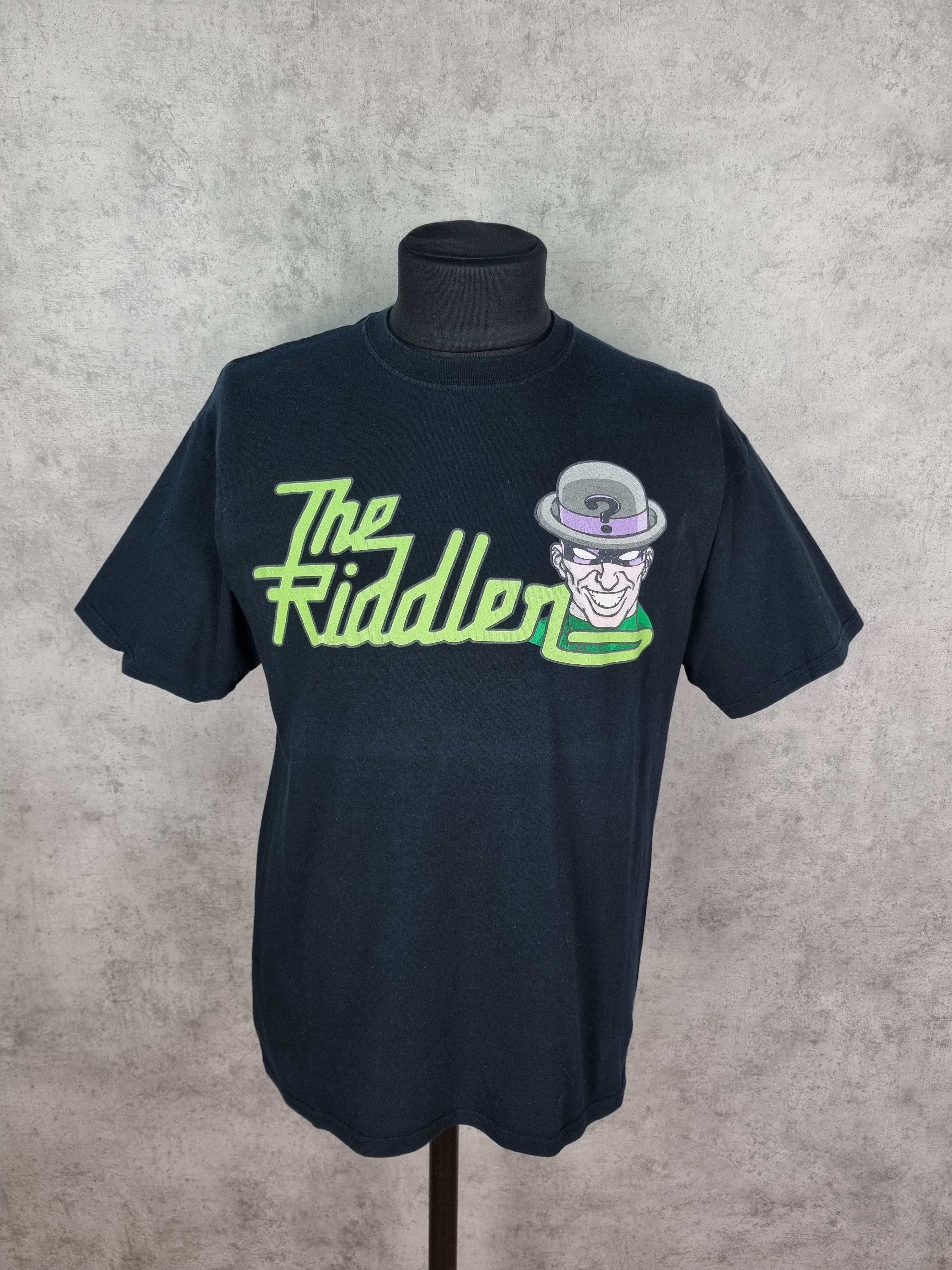 DC Comics × Vintage Rare The Riddler Batman Rare Print Tee Shirt Size US L / EU 52-54 / 3 - 2 Thumbnail