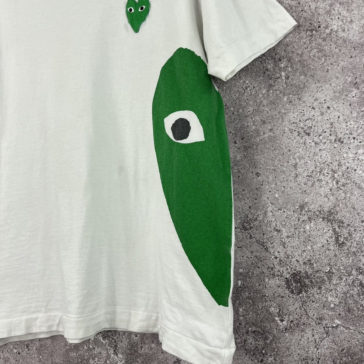 Comme des Garcons PLAY Come de Garçons Play T-Shirt Big Logo White Size L Size US L / EU 52-54 / 3 - 5 Thumbnail