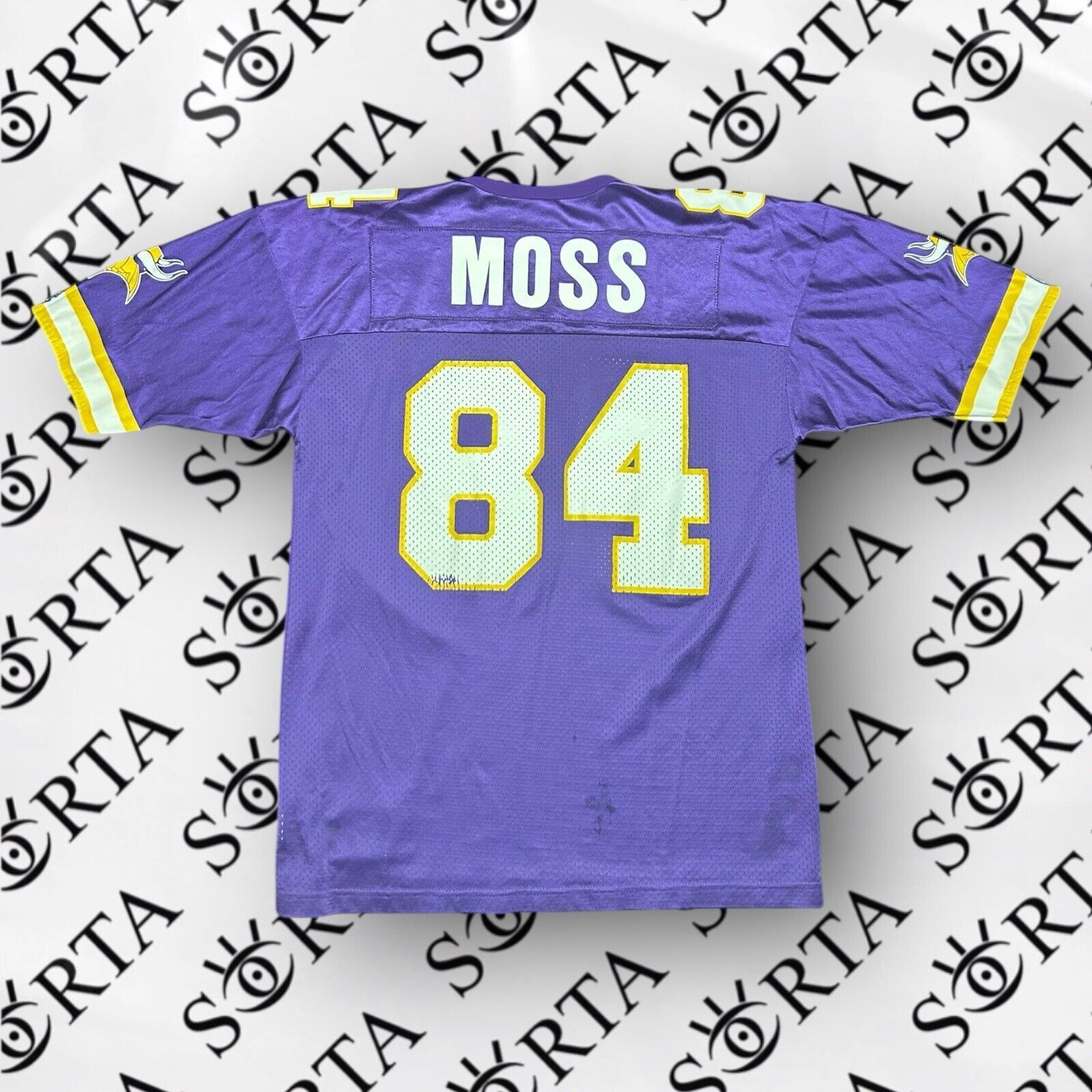 Champion VTG Y2K Randy Moss #84 Minnesota Vikings Champion NFL Jersey Size US L / EU 52-54 / 3 - 1 Thumbnail