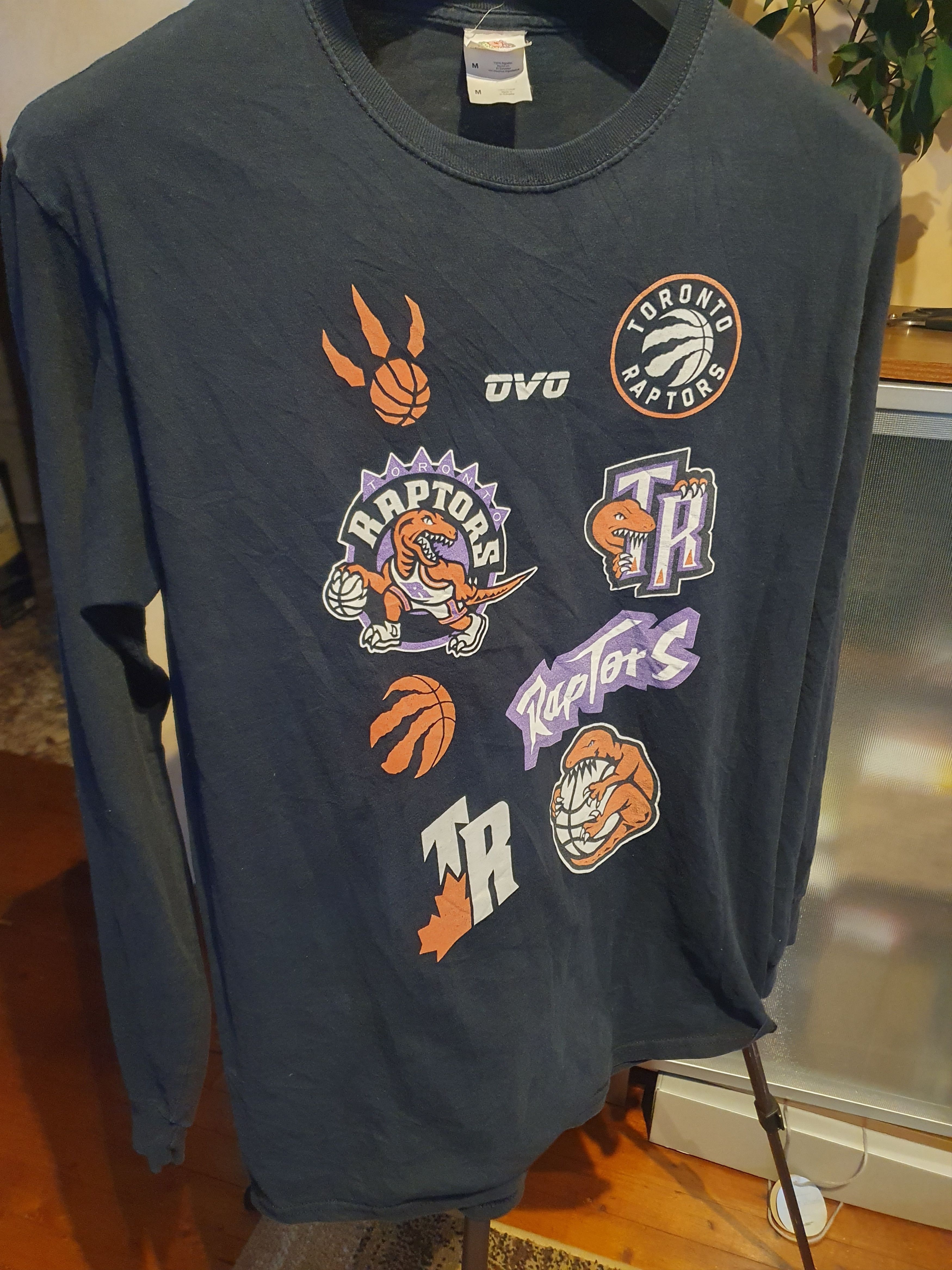 Fruit Of The Loom × NBA Toronto Raptors NBA Finals Longsleeve T-Shirt Basketball Size US M / EU 48-50 / 2 - 3 Thumbnail
