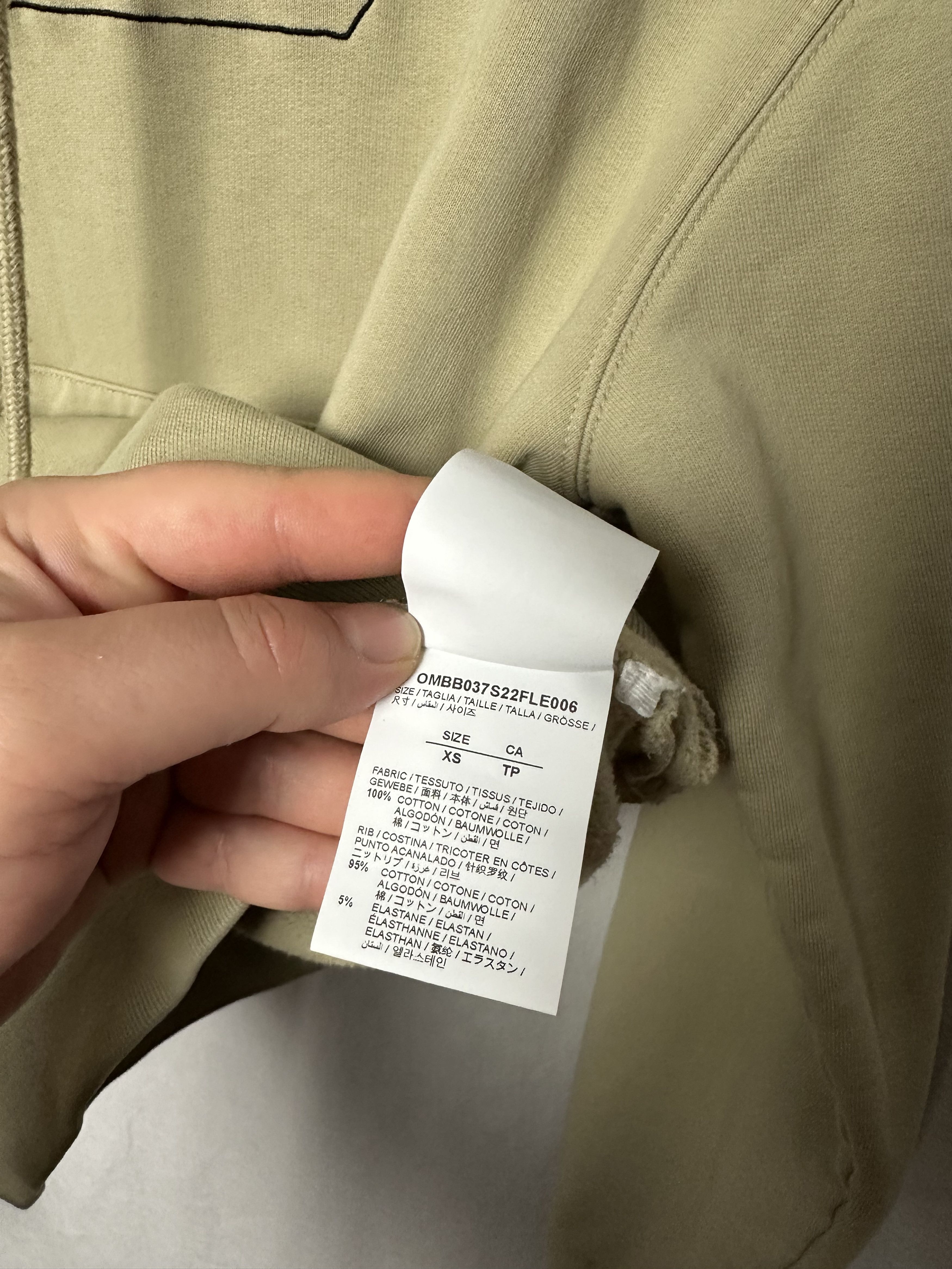 Off-White ‘Figure Of Speech’ Over Hoodie Size US XS / EU 42 / 0 - 9 Thumbnail