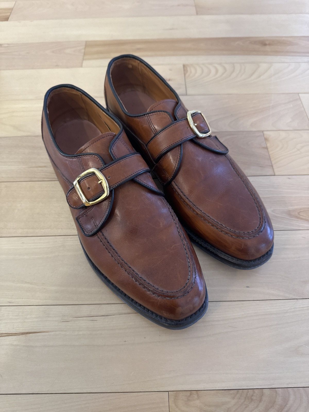 Allen Edmonds Allen Edmonds Single Monk Stap Size US 11 / EU 44 - 1 Thumbnail
