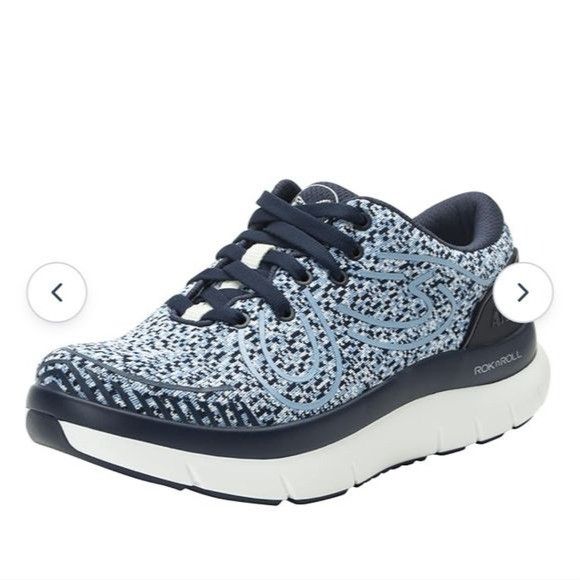 Designer Alegria Rok n Roll Blue Tie Sz. 38 (7.5-8) Sneakers Size US 7.5 / IT 37.5 - 1 Thumbnail