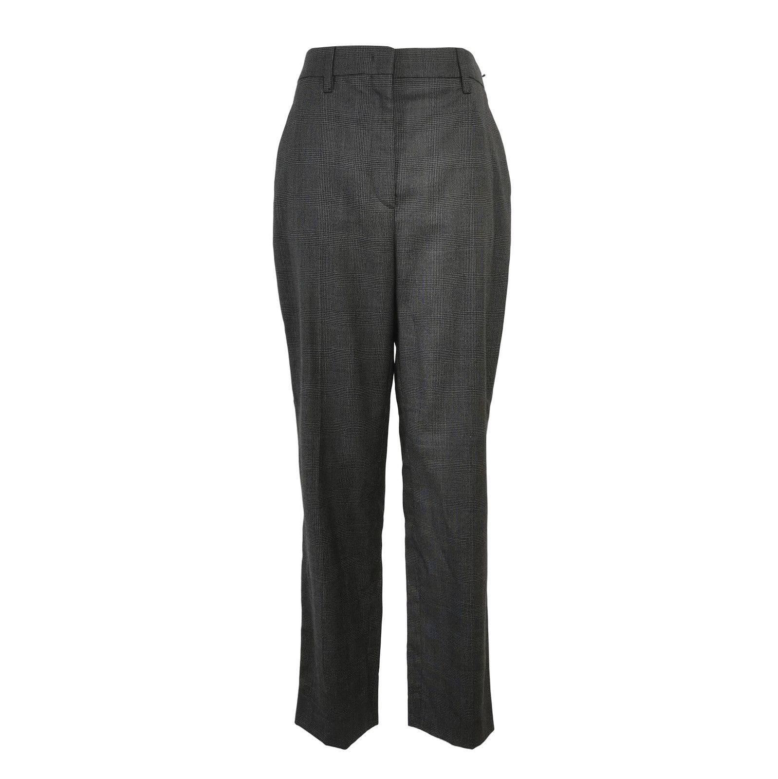 Prada Prada Houndstooth Wool Silk Blend Trousers 0089 Size 40" / US 18 - 1 Thumbnail