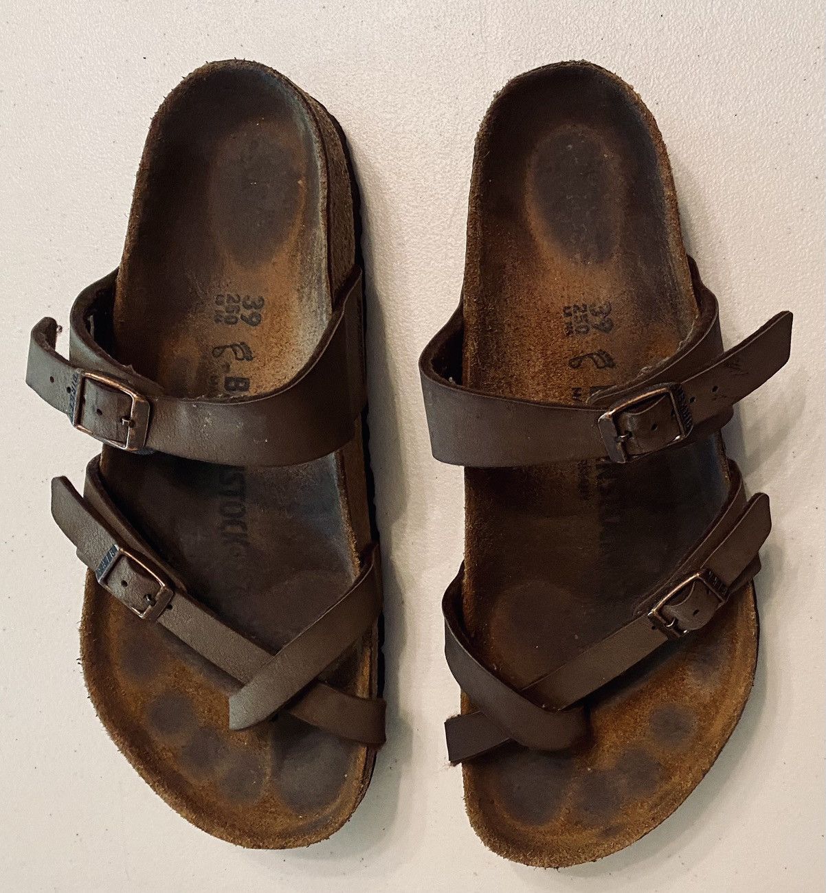 Birkenstock BIRKENSTOCK 🇩🇪 Women's Mayari Sandals Mocha Brown 39 8 US VGC Size US 8 / IT 38 - 6 Thumbnail
