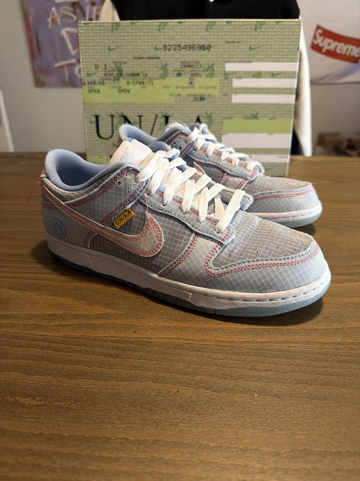 Nike Nike x Union Dunk Argon Size US 8 / EU 41 - 1 Thumbnail