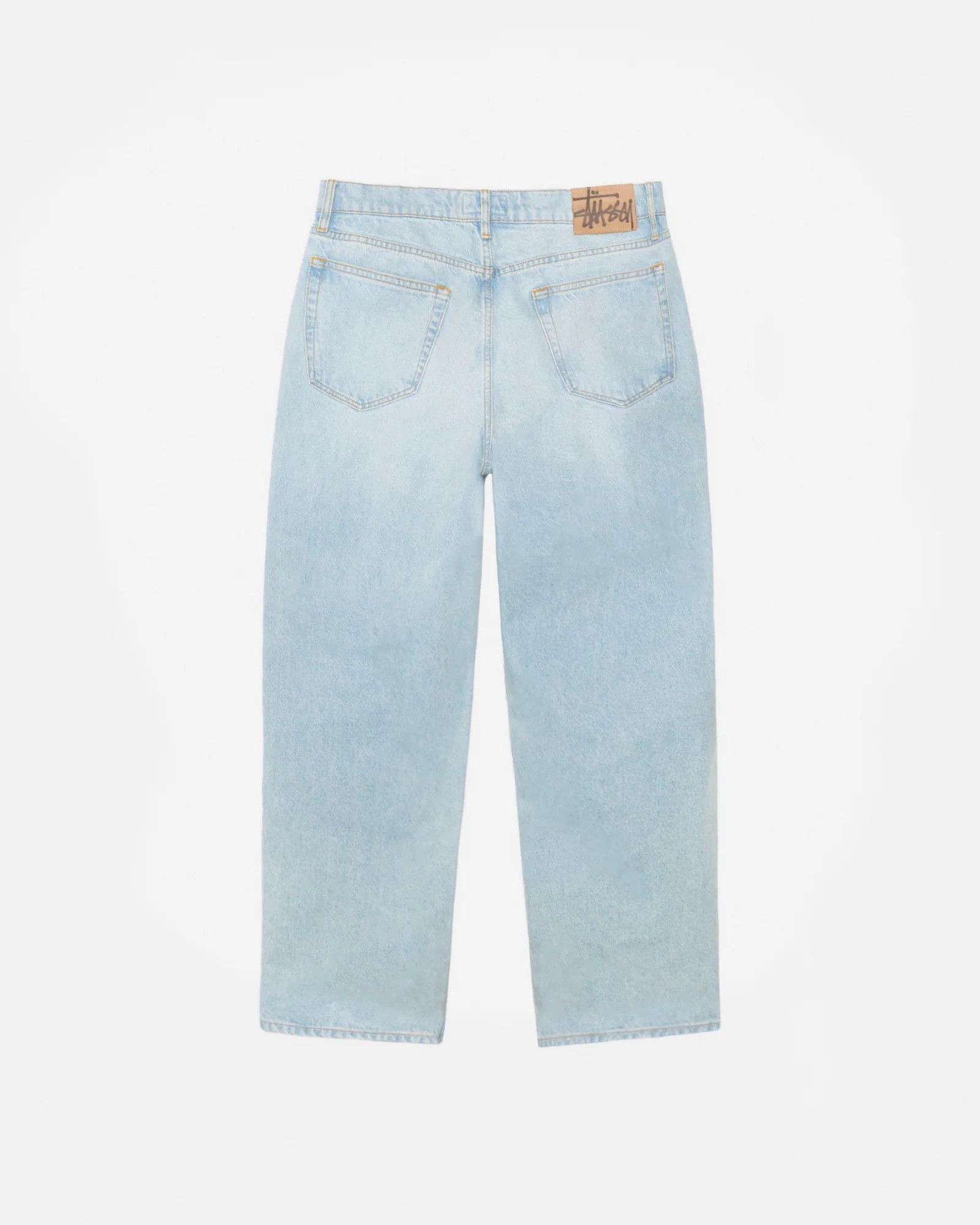Stussy × Vintage Stussy Big Ol Jean Denim Light Wash Blue Size 28 Size US 28 / EU 44 - 4 Thumbnail