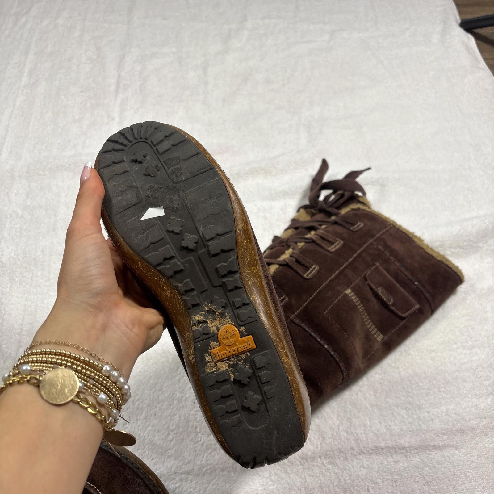 Timberland vintage timberland suede snow fur boots Size ONE SIZE - 6 Thumbnail