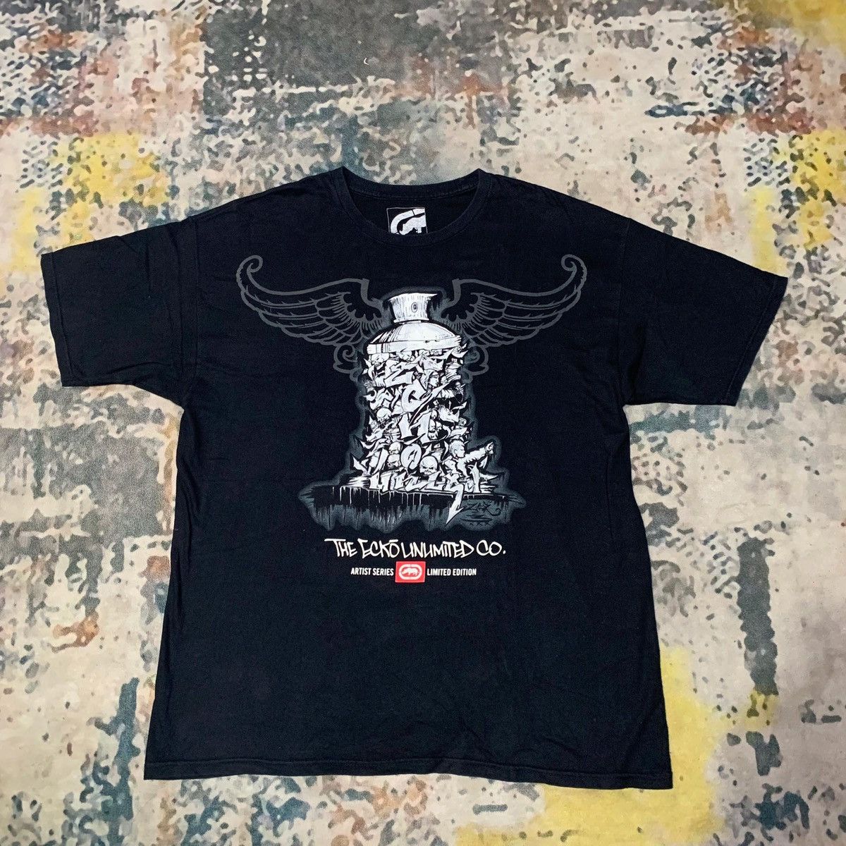 Ecko Unltd. × Vintage RARE!!! Ecko Unltd Graffiti Tshirt Size US XL / EU 56 / 4 - 2 Thumbnail