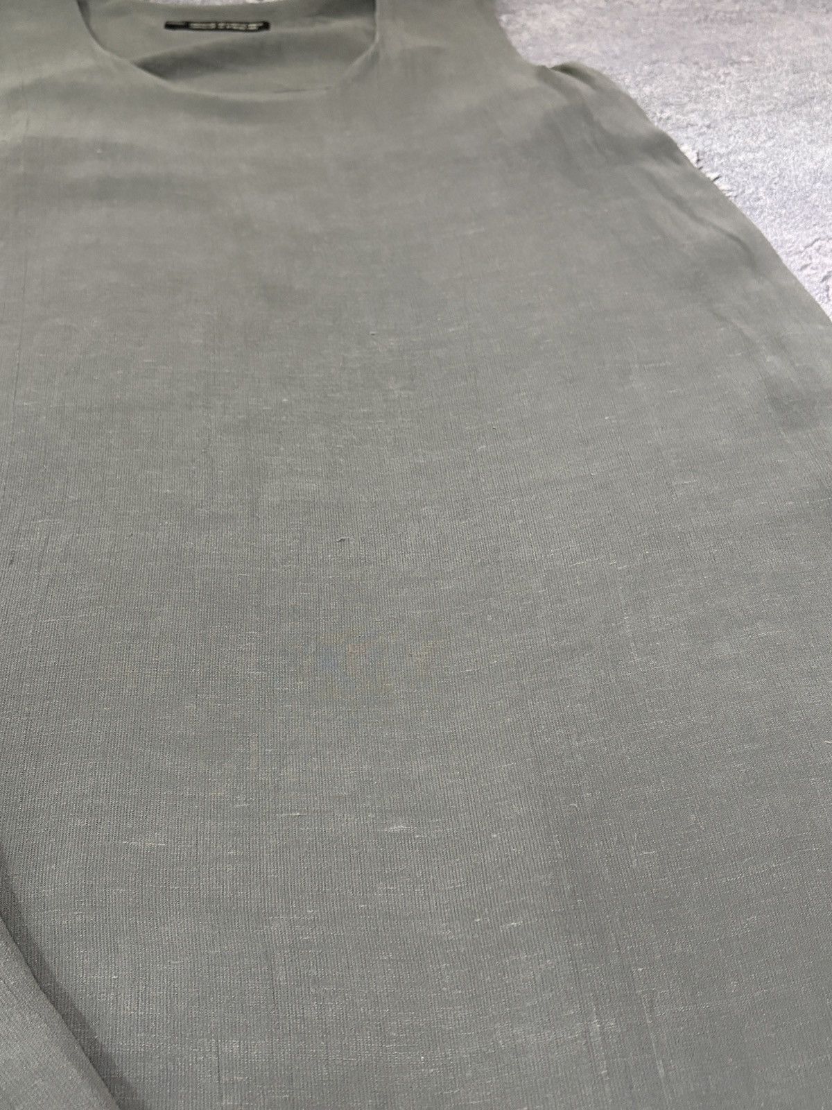 Rundholz Rundholz Grey Sleeveless Asymmetric Lagenlook Dress S Size S / US 4 / IT 40 - 10 Thumbnail