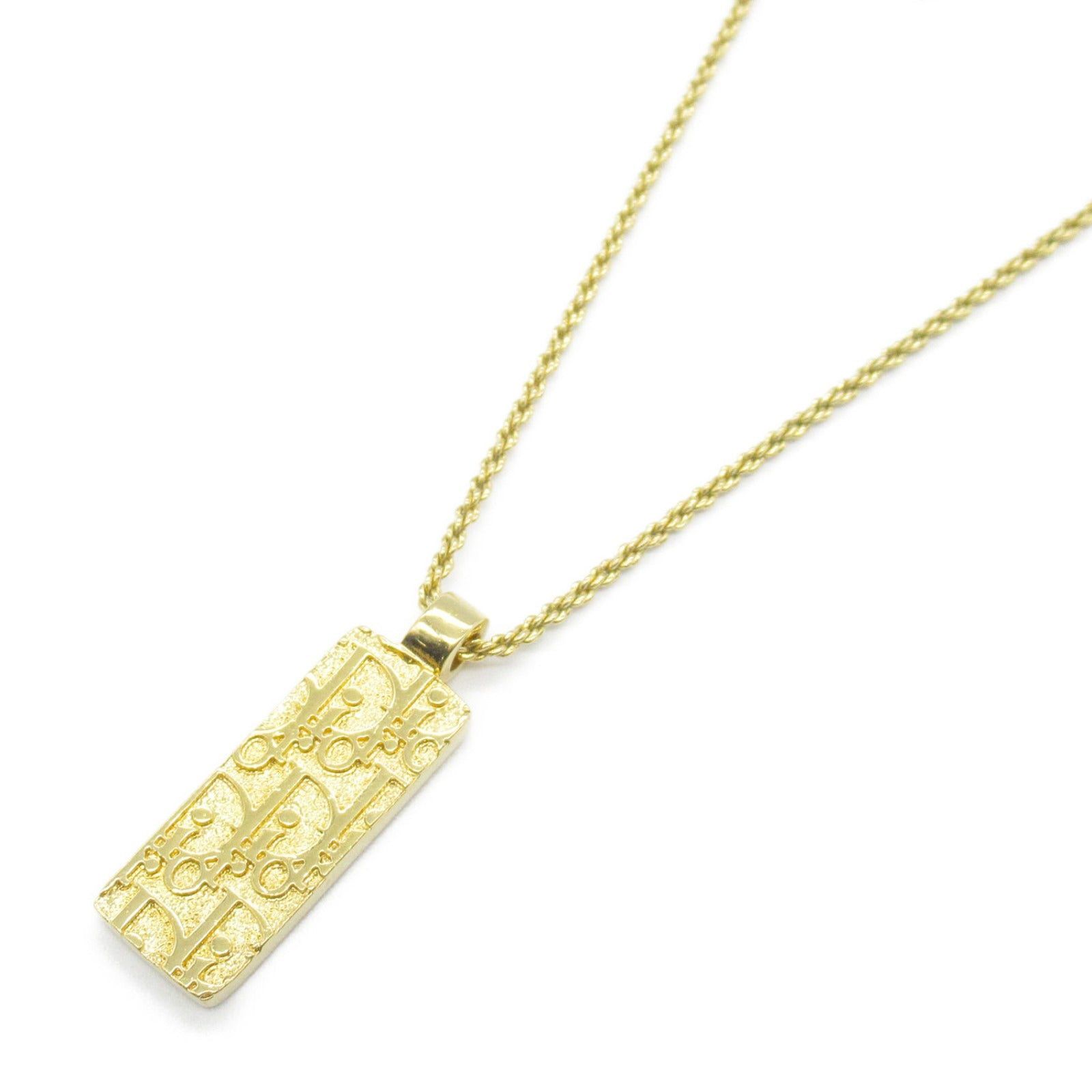 Dior Dior Trotter Necklace Gp (Gold Plated) Gold Size ONE SIZE - 1 Thumbnail