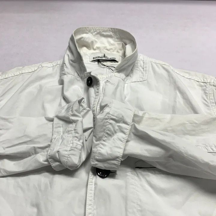 Stone Island Stone Island White ButtonUp Jacket for Men -2506 Size US XS / EU 42 / 0 - 1 Thumbnail