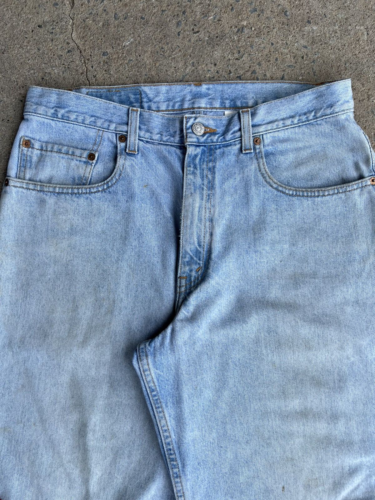 Levi's Vintage 90s Levi's 560 Many Buttons Denim Pants Size US 34 / EU 50 - 3 Thumbnail