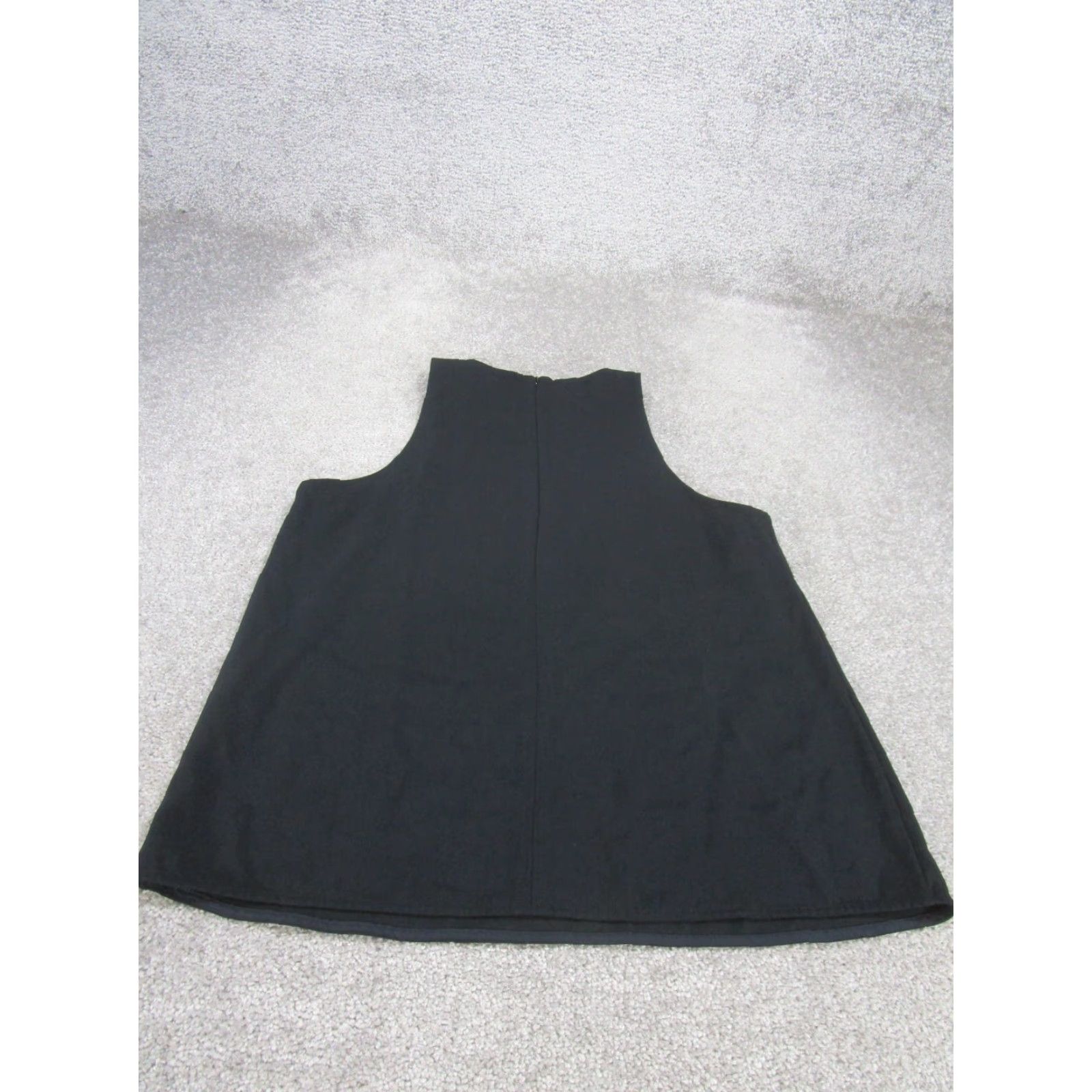 Everlane Everlane Shirt 4 Black Back Zip Cami Tank Womens Size S / US 4 / IT 40 - 3 Thumbnail