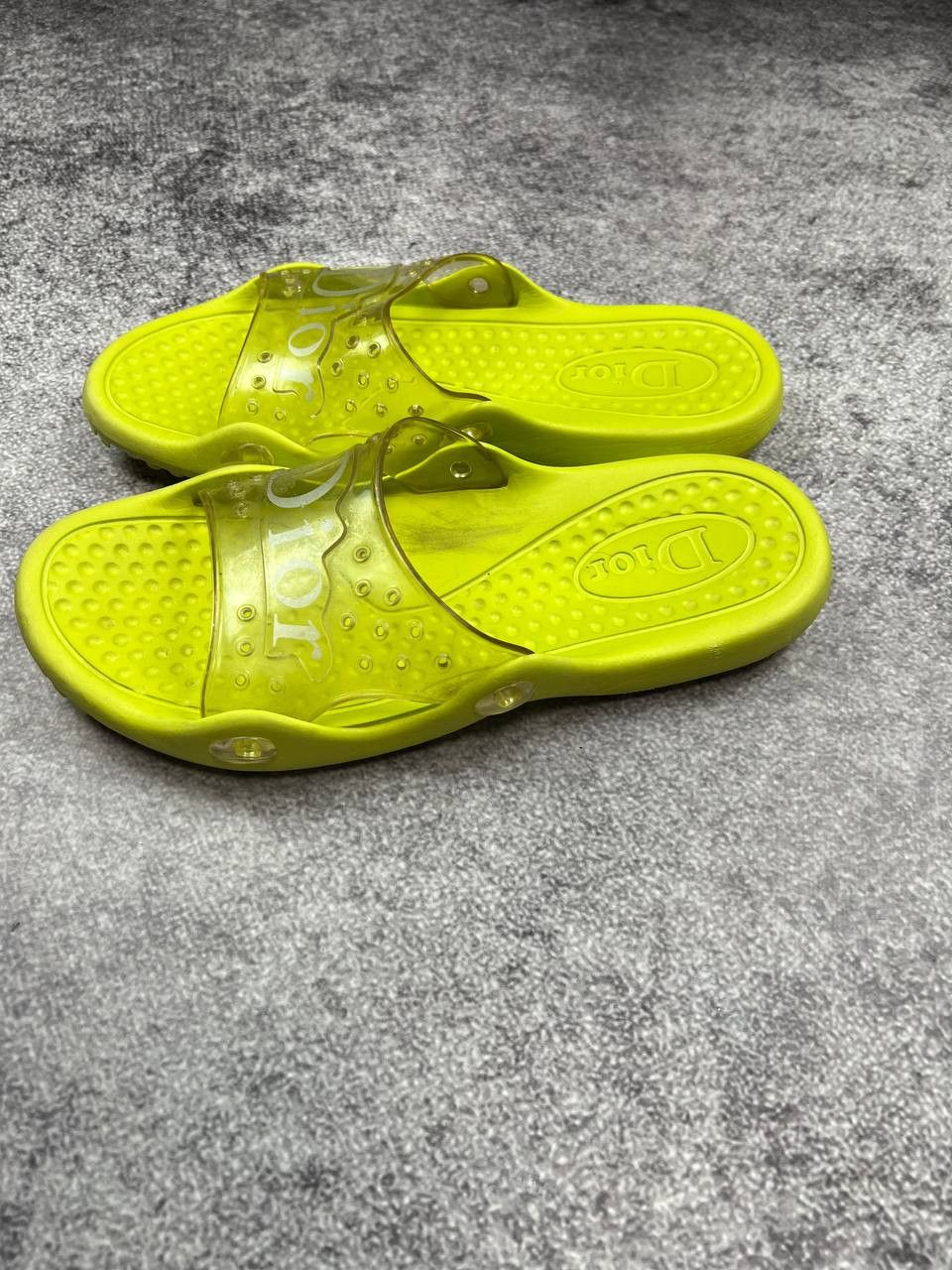 Dior DIOR SS2004 Pink Flip Flops Slides Vintage shoes y2k Size US 11 / IT 41 - 7 Thumbnail