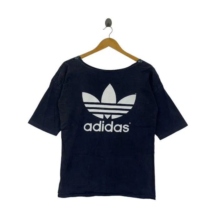 Adidas Vintage 90’ ADIDAS ORIGINALS TREFOIL Double Sided Tee Shirt Size M / US 6-8 / IT 42-44 - 5 Thumbnail