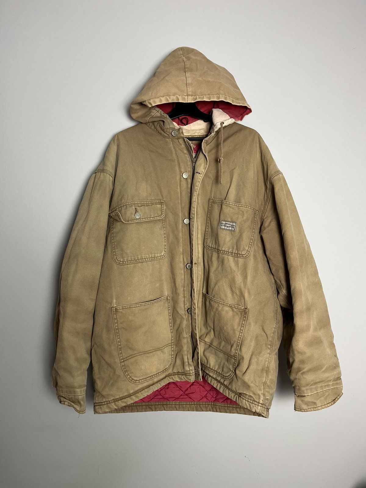 Levi's × Levi's Vintage Clothing × Vintage Vintage Levi's heavy jacket y2k 80s USA Size US XL / EU 56 / 4 - 1 Thumbnail
