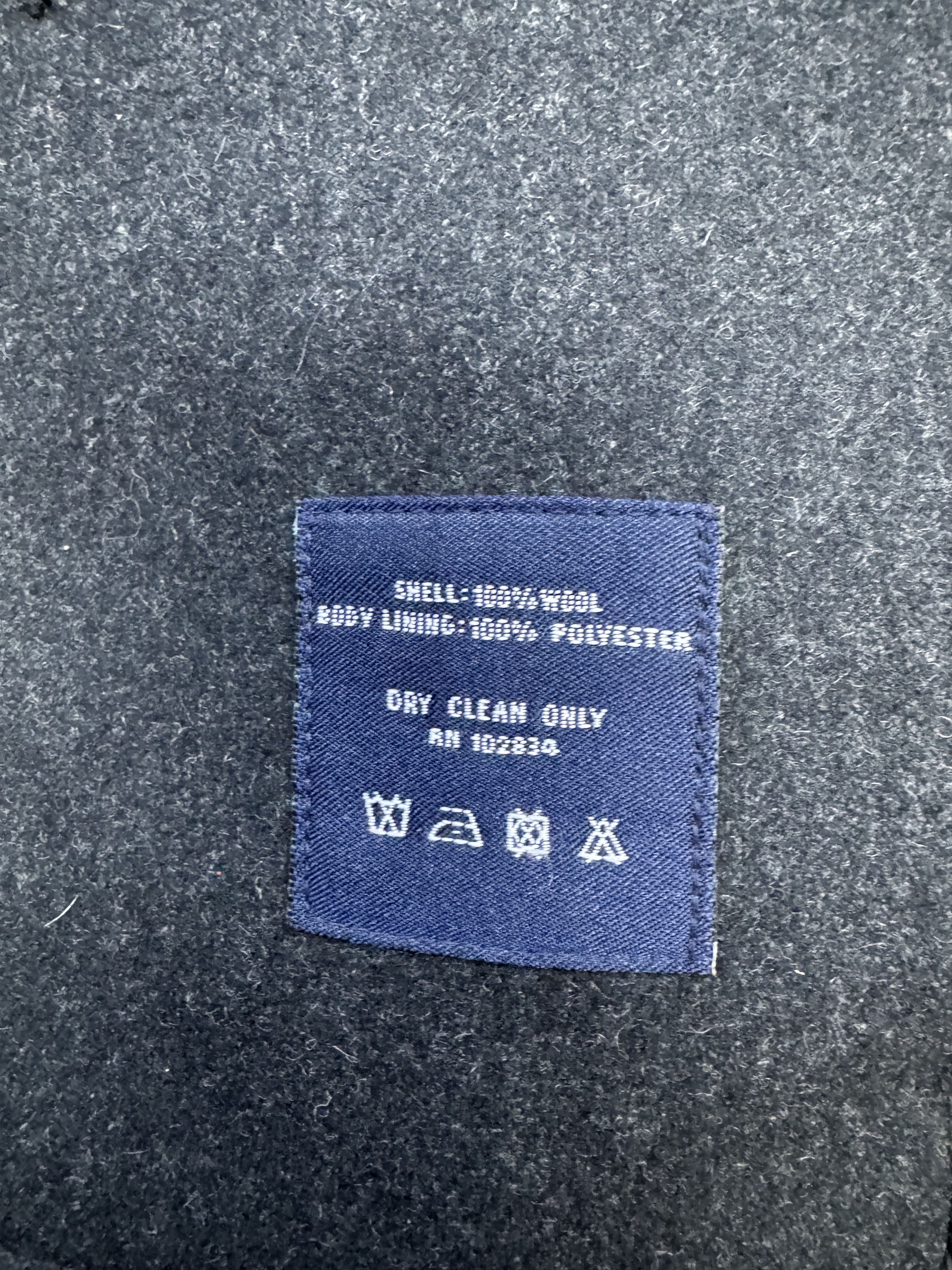 Nautica Nautica 40R Classic Fit Wool Single Breast Overcoat 4 Button Size US M / EU 48-50 / 2 - 4 Thumbnail