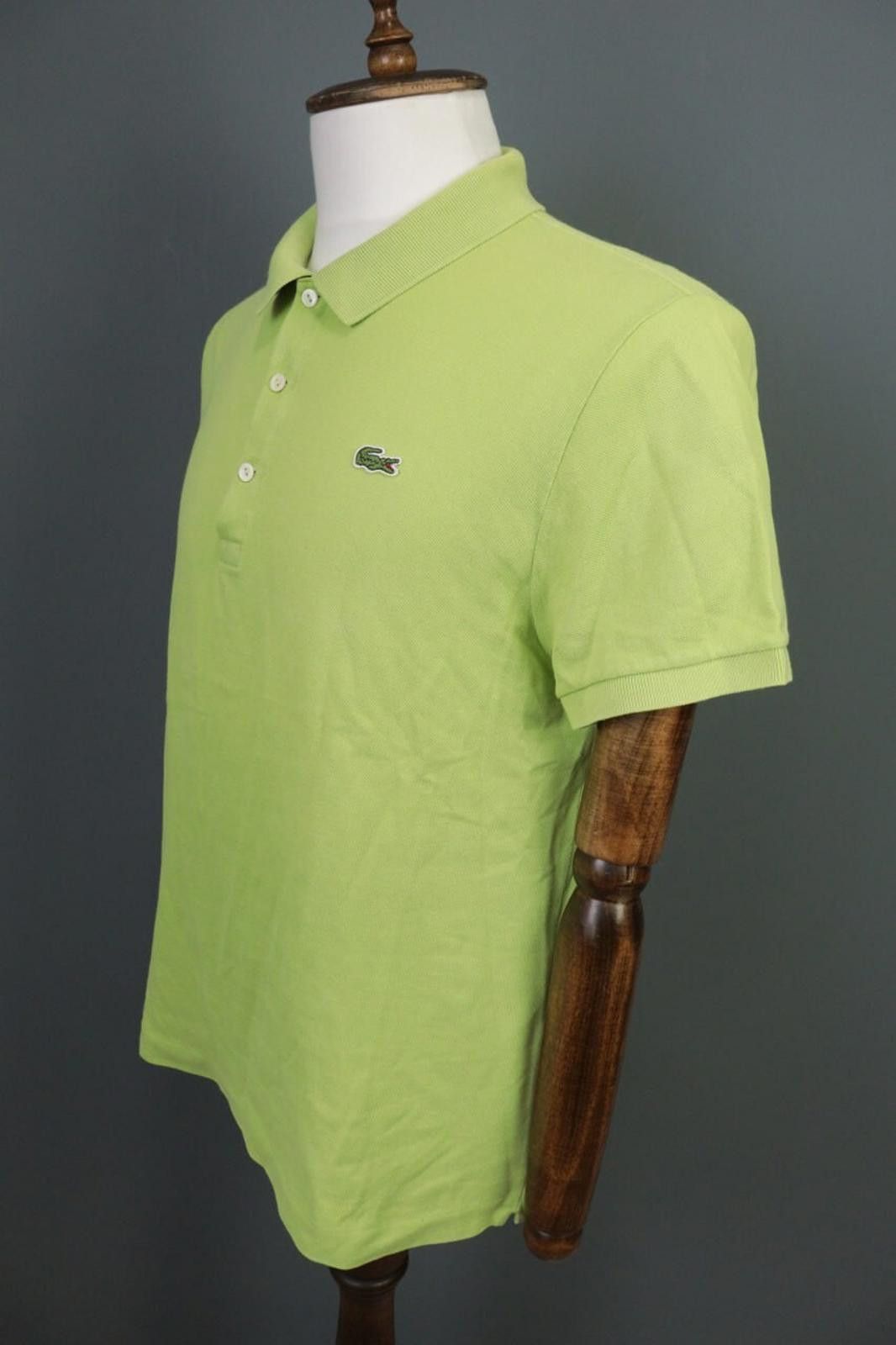 Lacoste Lacoste Green Short Sleeve Polo Shirt Size 7 / US XXL Size US XXL / EU 58 / 5 - 6 Thumbnail