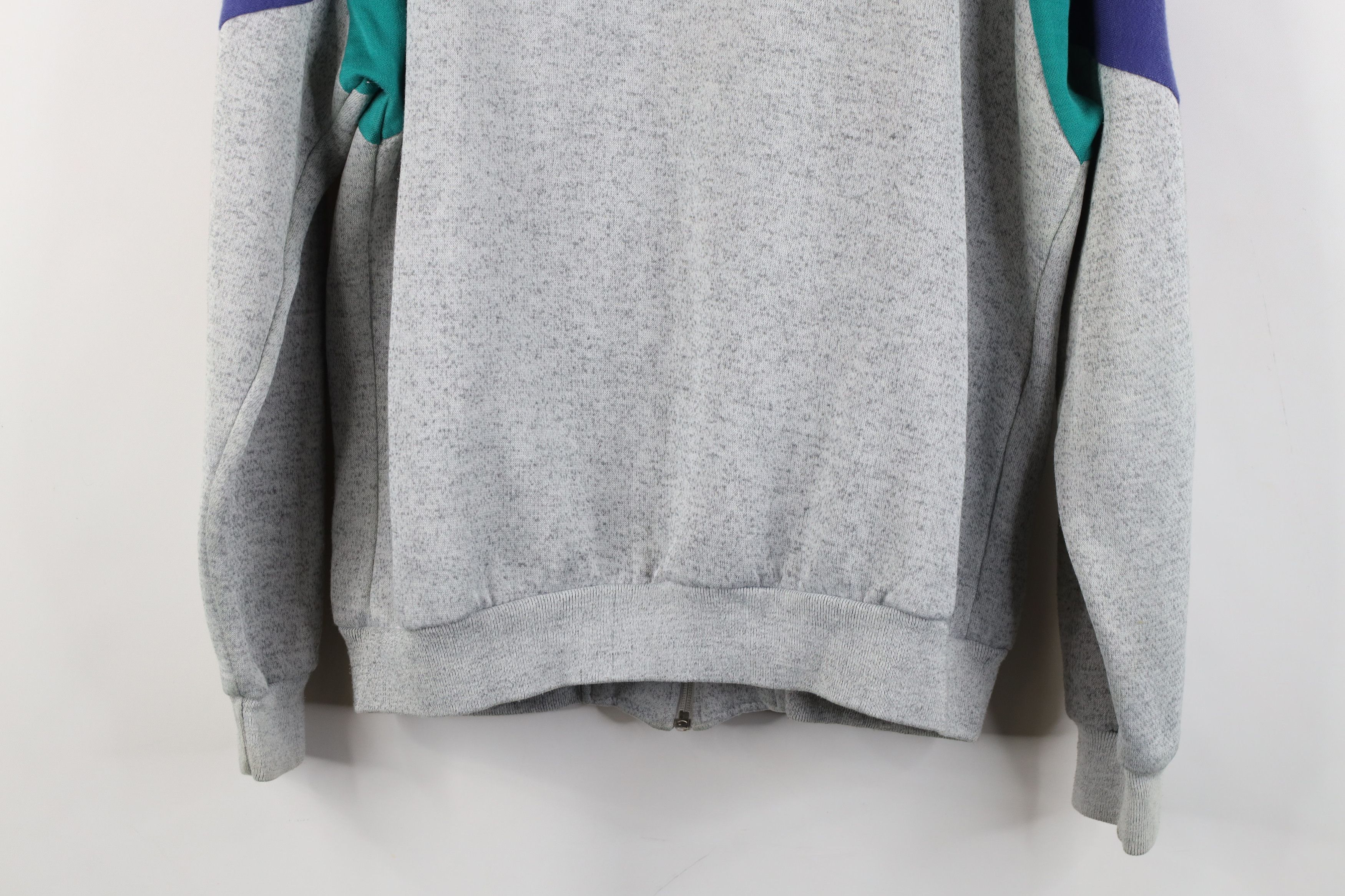 Vintage Vintage 80s 90s Streetwear Triblend Tennis Track Jacket Size US M / EU 48-50 / 2 - 14 Thumbnail
