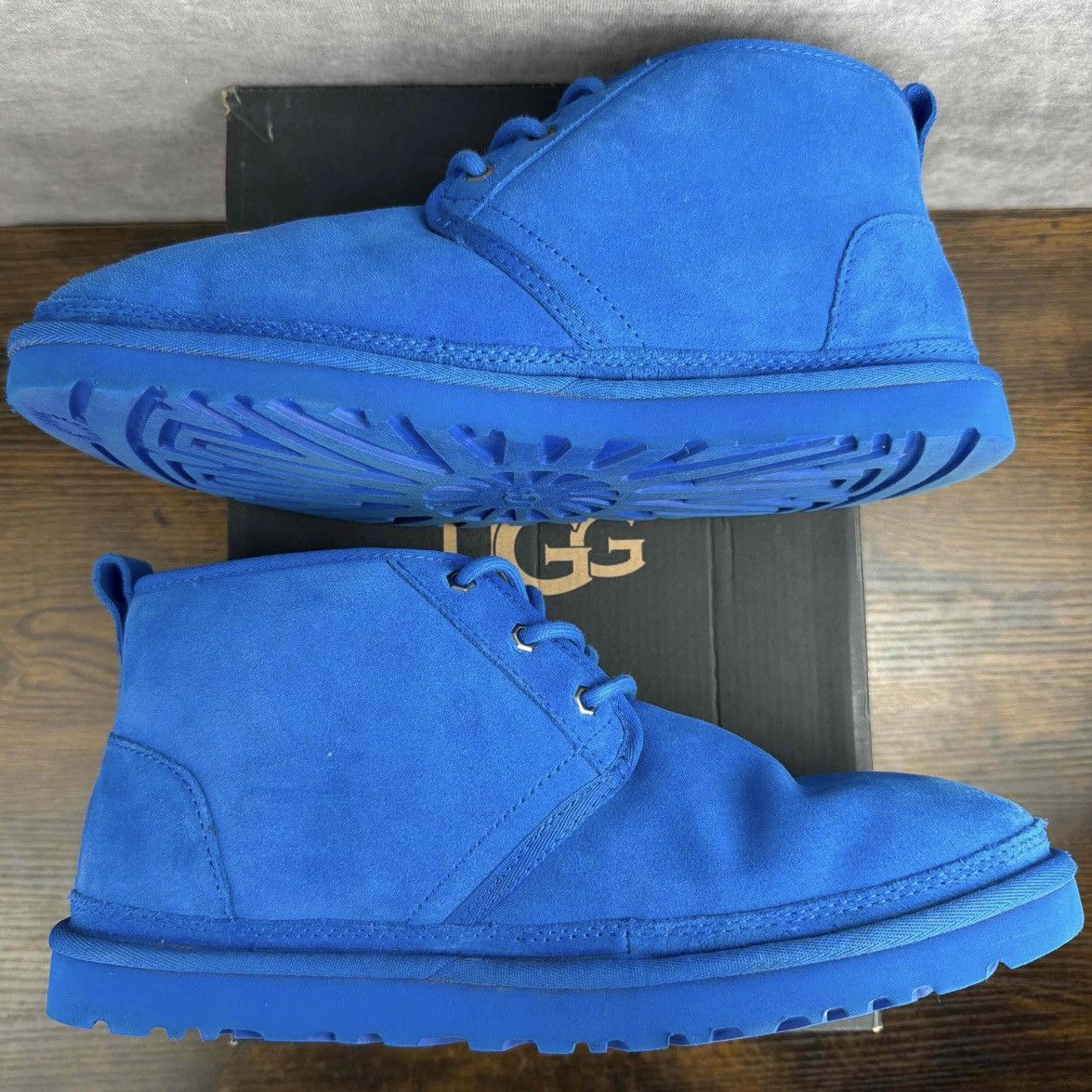 Ugg UGG Neumel Boot Dive Blue 3236-DVE Winter Chukka Ankle Boots Size US 12 / EU 45 - 4 Thumbnail