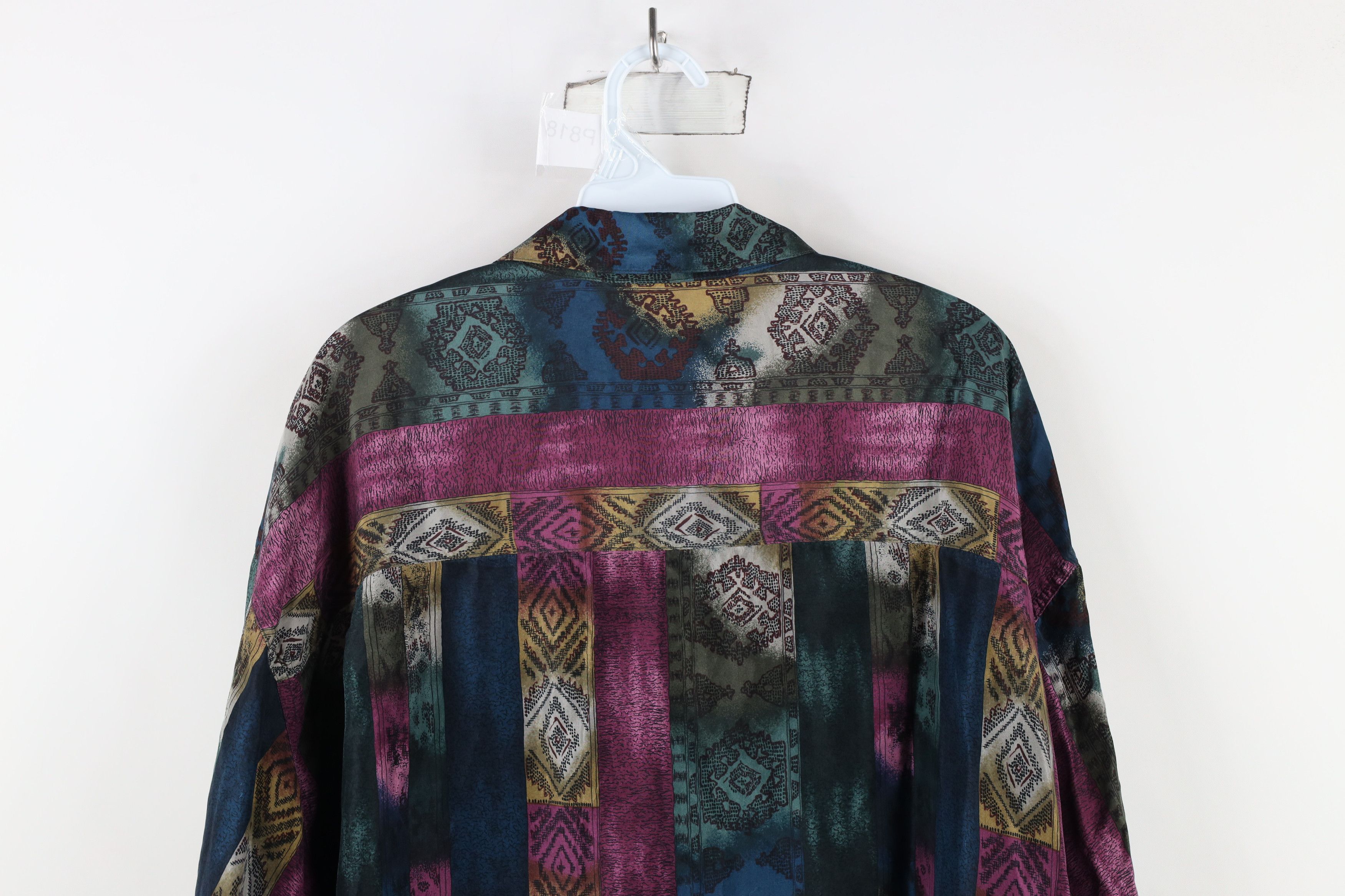 Vintage Vintage 90s Streetwear Southwestern Baggy Fit Button Shirt Size US XL / EU 56 / 4 - 9 Thumbnail