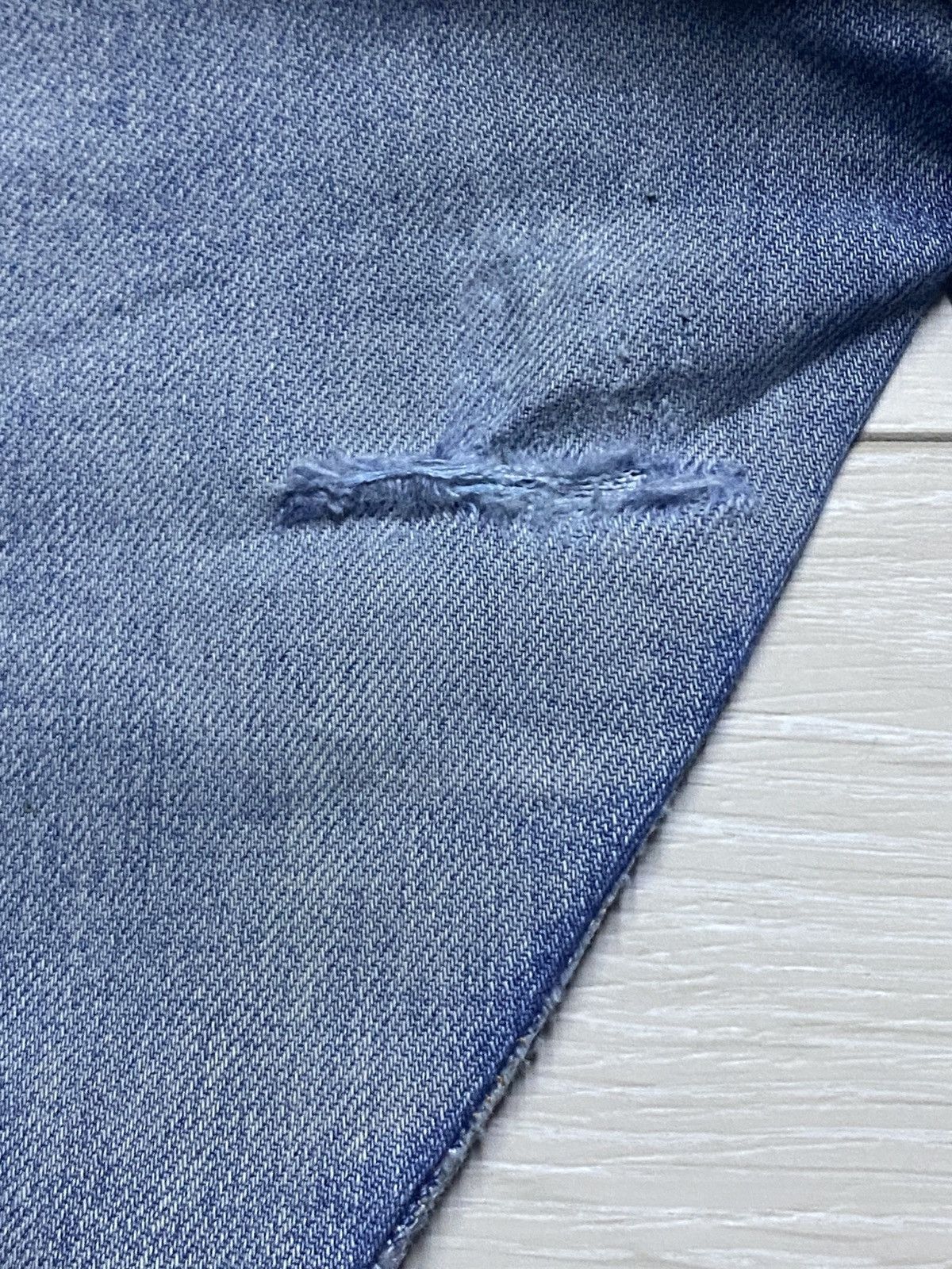 Levi's Vintage Levis 502 Faded Wash Distressed Slim Fit Size US 30 / EU 46 - 11 Thumbnail