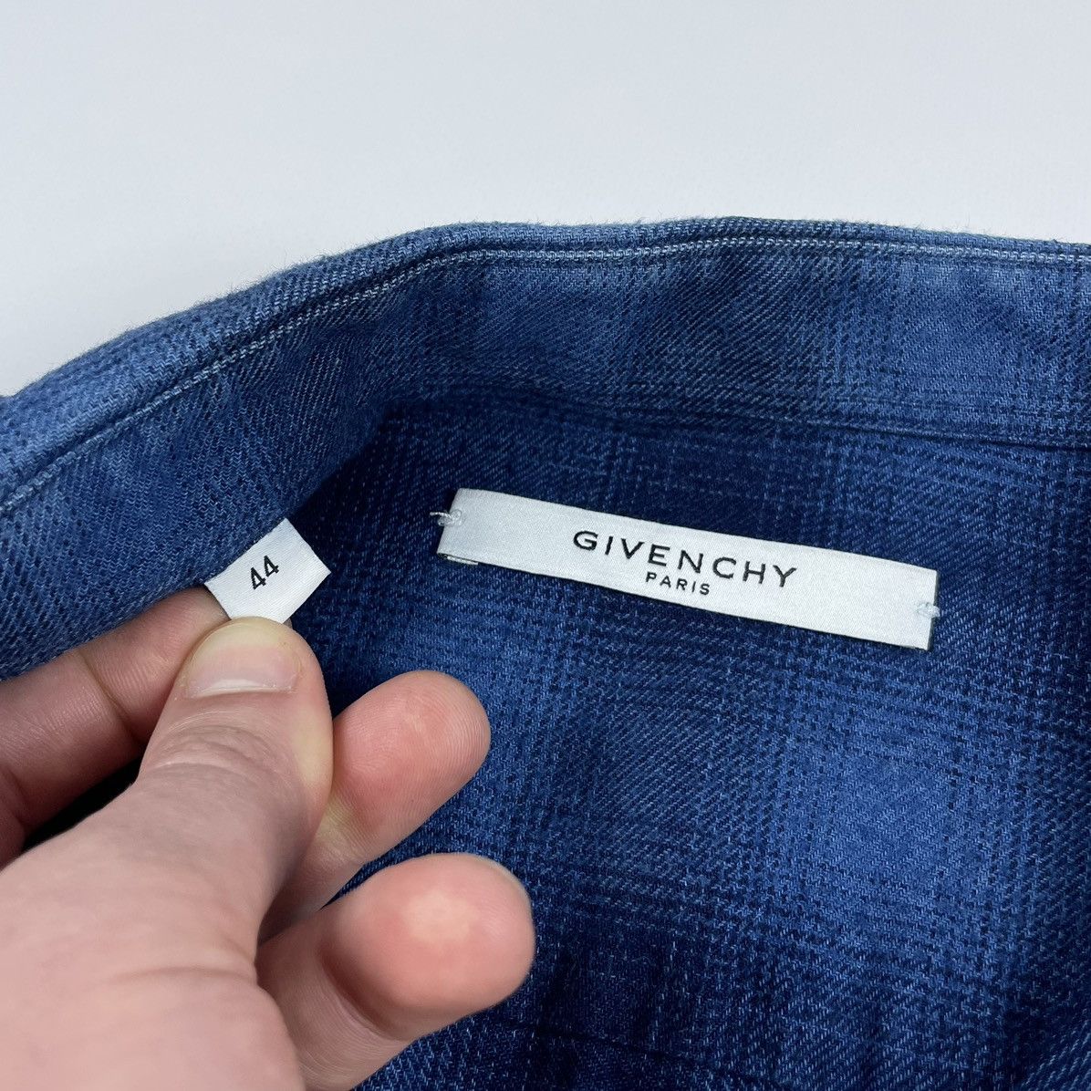 Givenchy Givenchy Stars Flannel Plaid Shirt Size US L / EU 52-54 / 3 - 8 Thumbnail