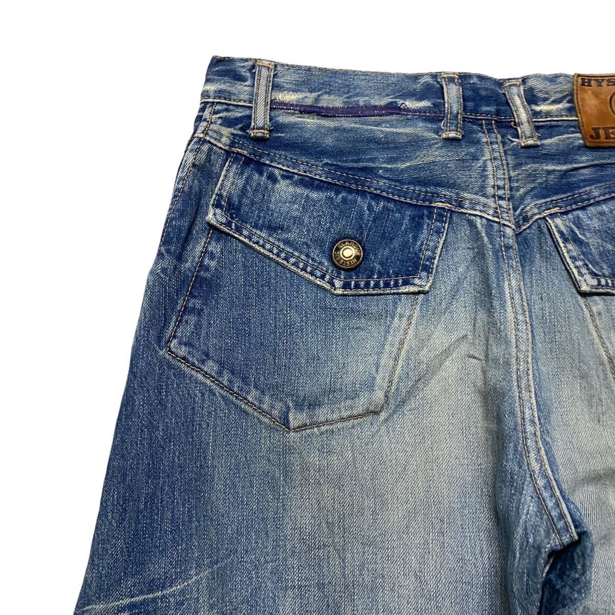 Hysteric Glamour Vintage Hysteric Glamour Distressed Honeycomb Jeans Size US 29 - 11 Thumbnail