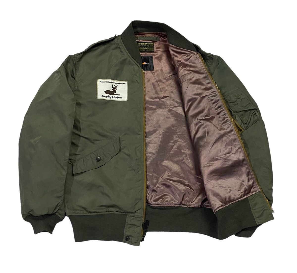 Buzz Rickson's × Gallery1950 Buzz Rickson X Gallery 1950 TYPE L-2B Flight Jacket Size US L / EU 52-54 / 3 - 19 Thumbnail