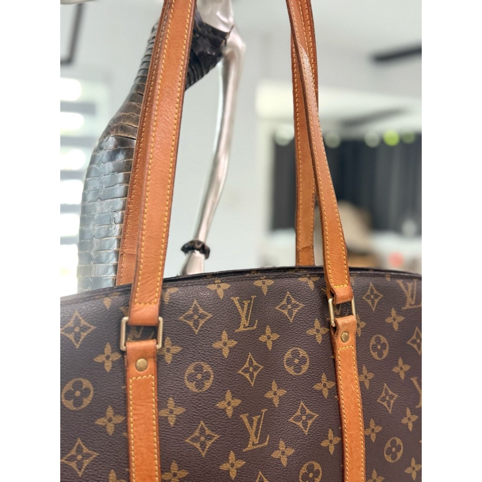 Louis Vuitton Louis Vuitton Brown Monogram Vintage Babylone Tote Size ONE SIZE - 2 Thumbnail